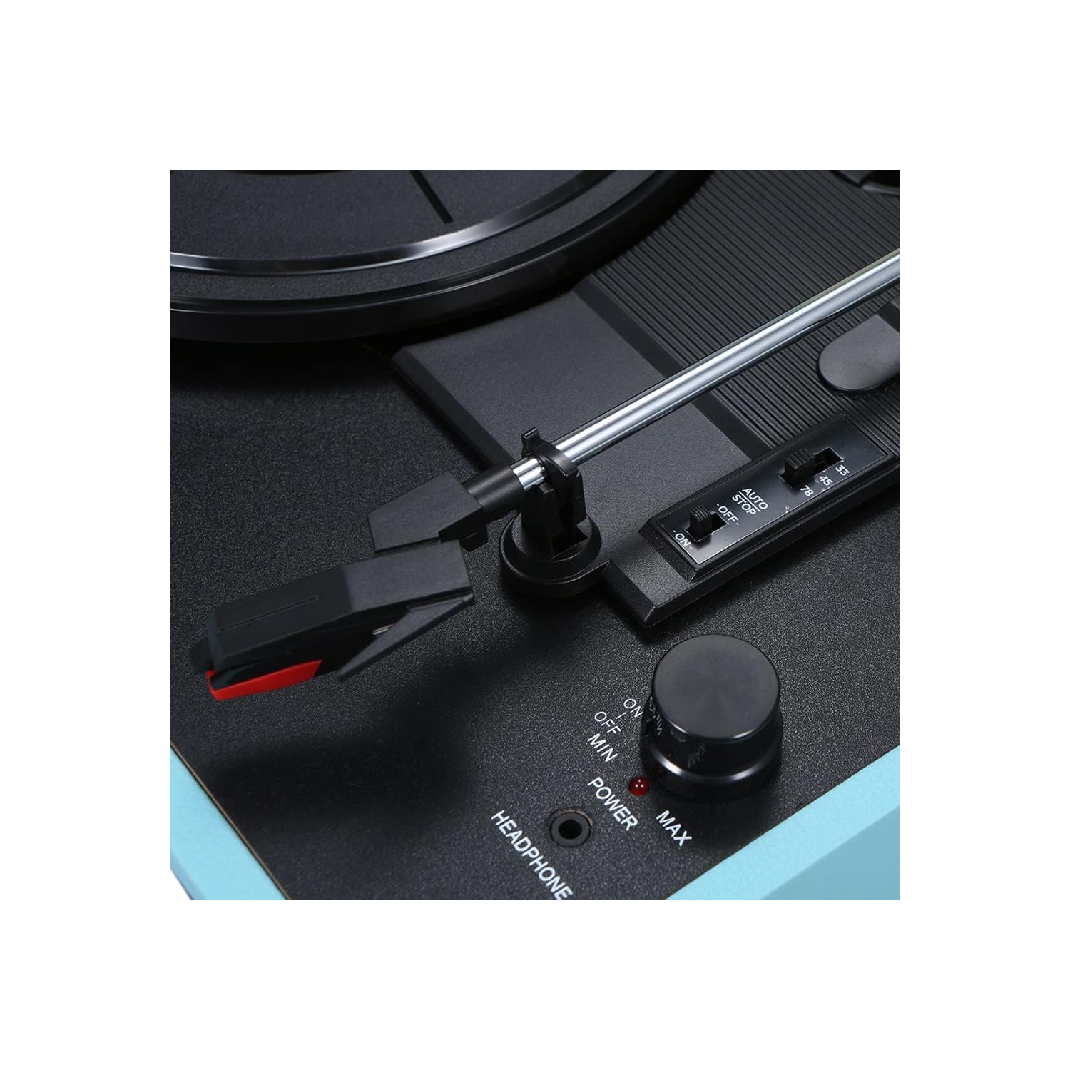 Vinyl Record Player Vintage Portable Phonograph 33/45/78rpm Turntable Vinyl Record Player Phonograph Built-in Speaker Bluetooth 5.4 Speaker Record