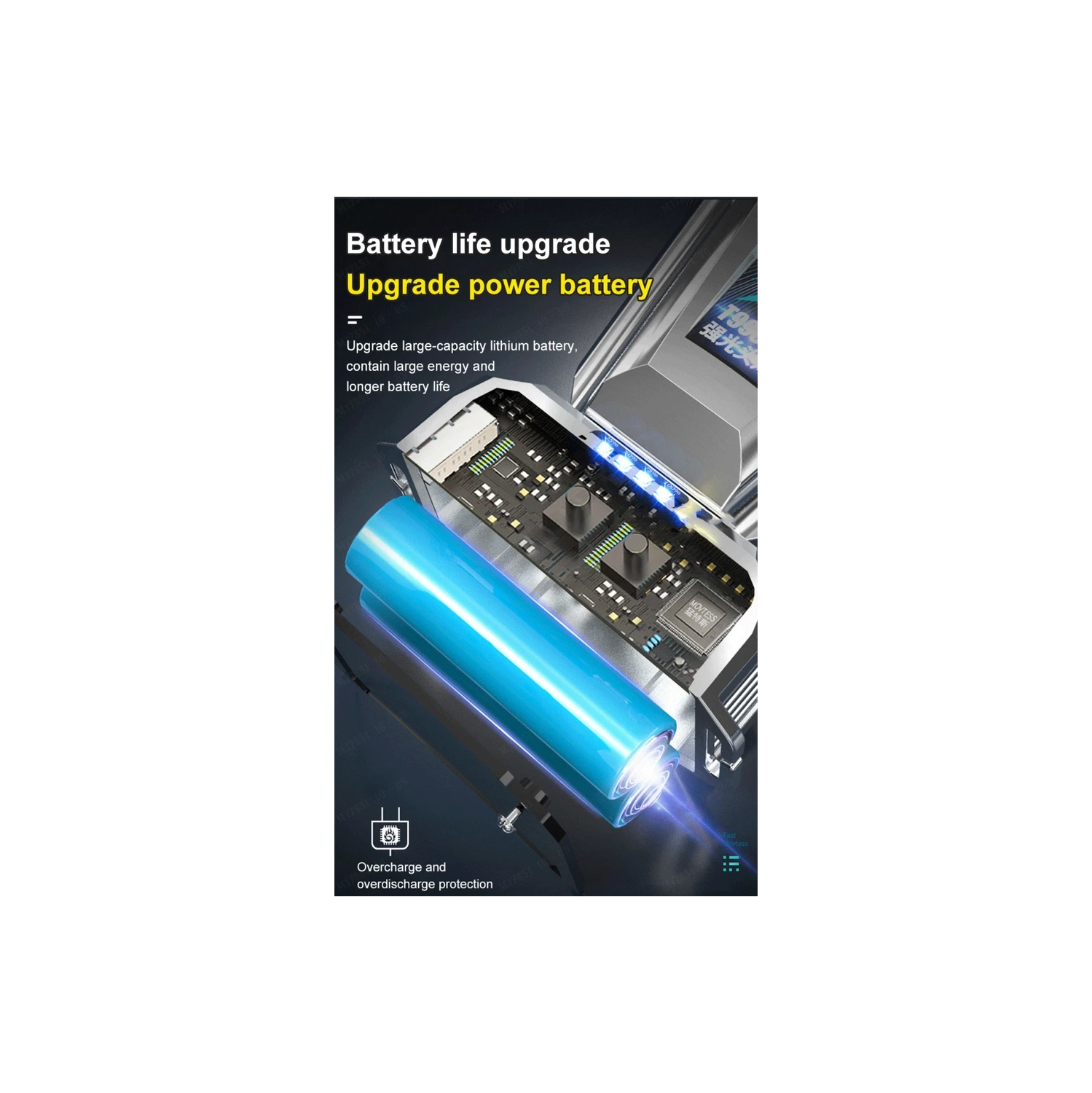 Lumière forte longue durée LED lampe frontale lithium pile rechargeable tête lampe de poche longue portée pour la pêche à l'extérieur à la maison -