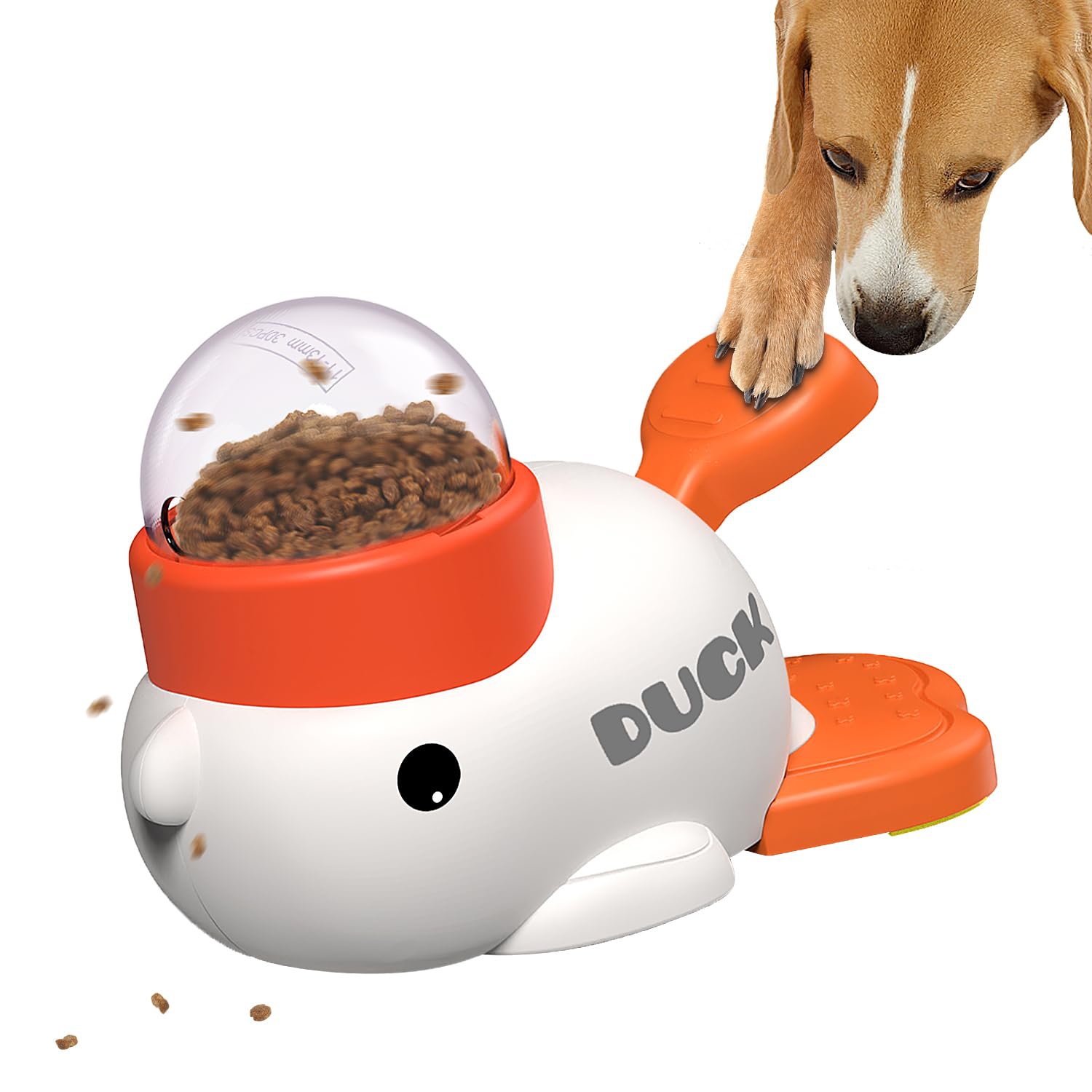 Dog treat dispenser toys, pet food leak toys suitable for large, medium and small dogs