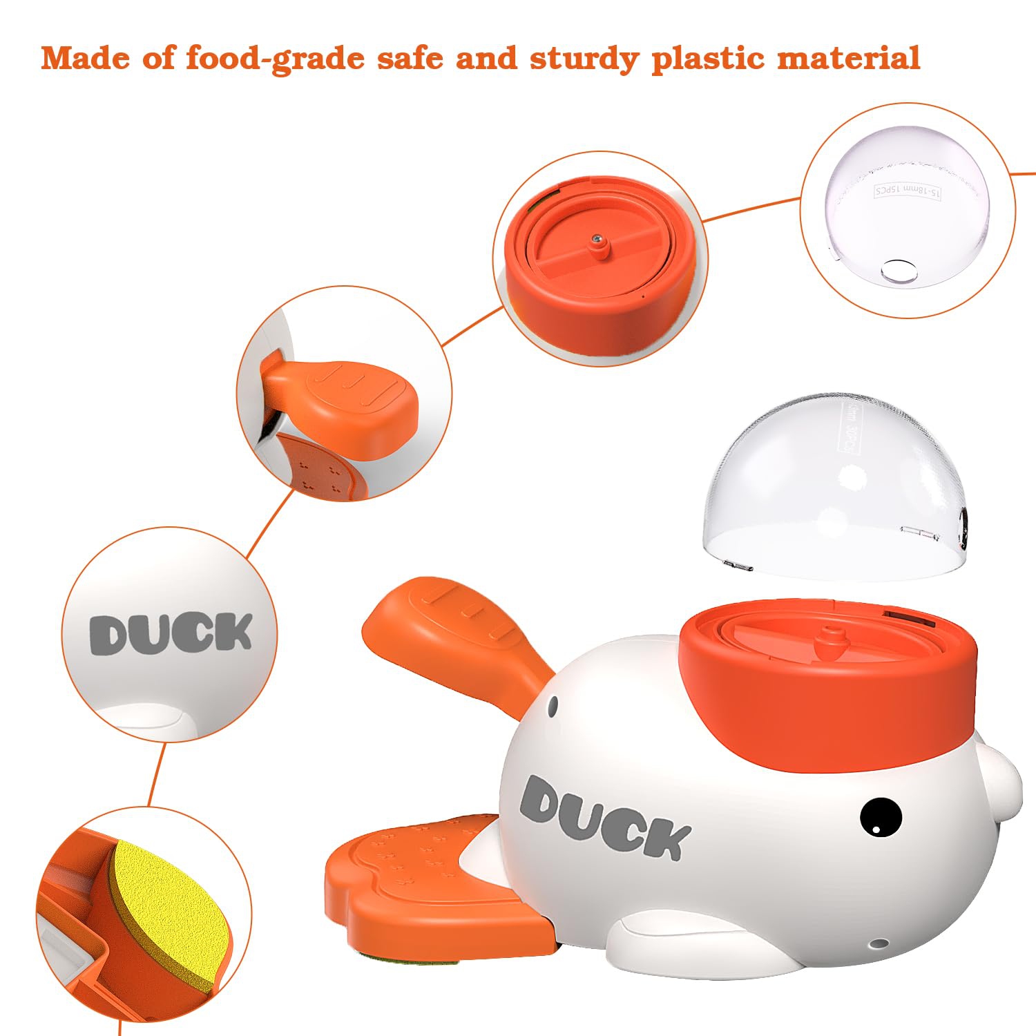 Dog treat dispenser toys, pet food leak toys suitable for large, medium and small dogs