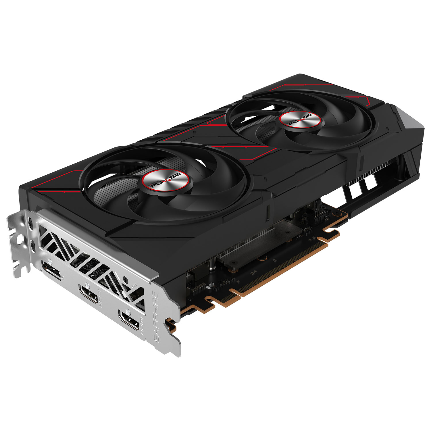 Carte graphique AMD Radeon RX 9060 XT à mémoire GDDR6 de 8 Go Pulse de Sapphire