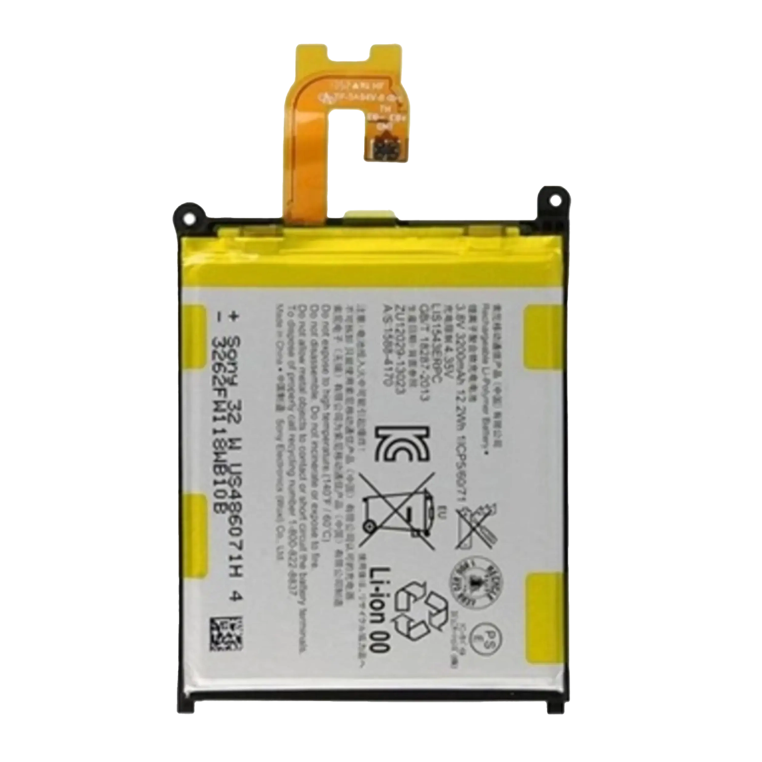 Batterie de rechange compatible avec Sony Xperia Z2