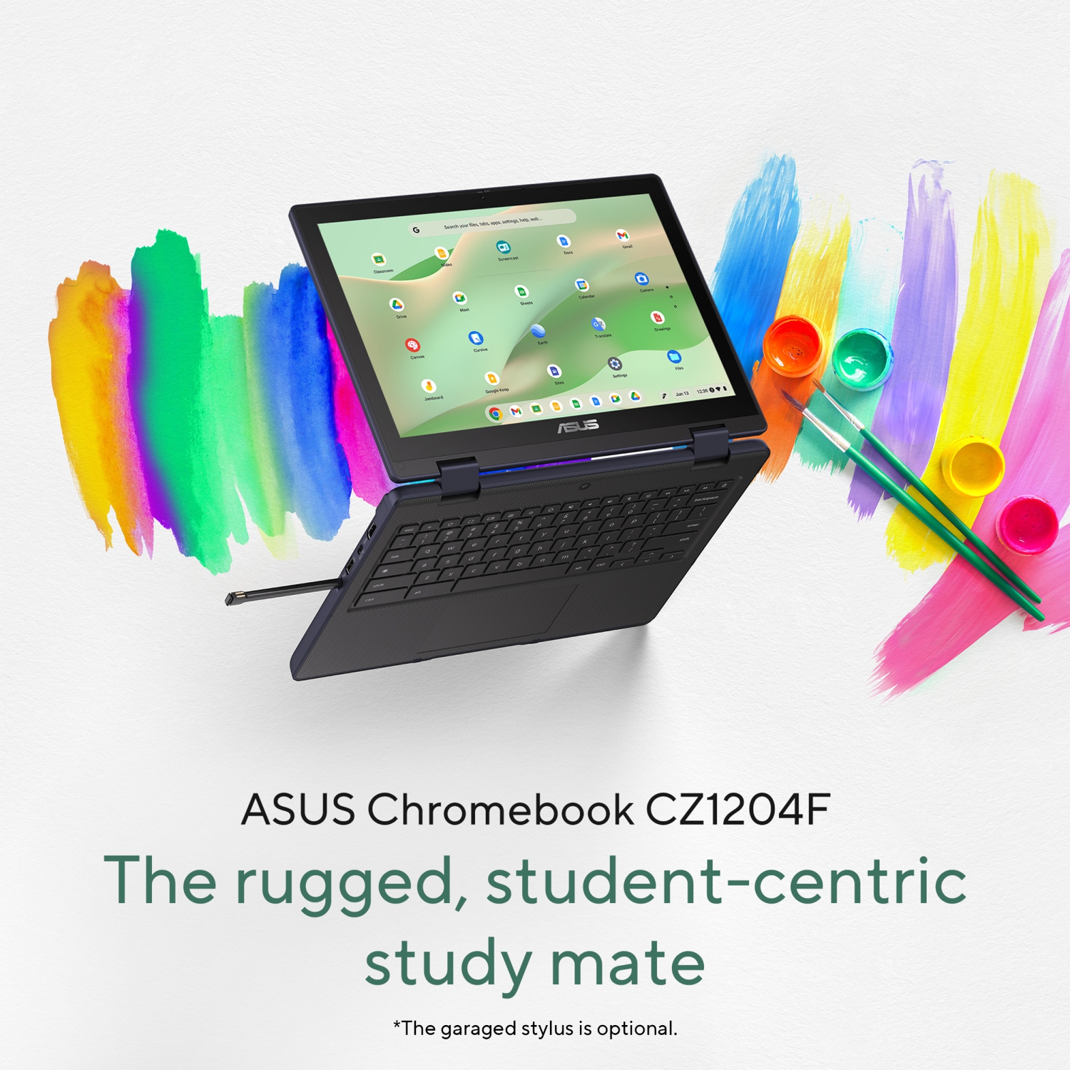 ASUS CZ12 Flip 12.2" Touchscreen Chromebook - Mineral Grey