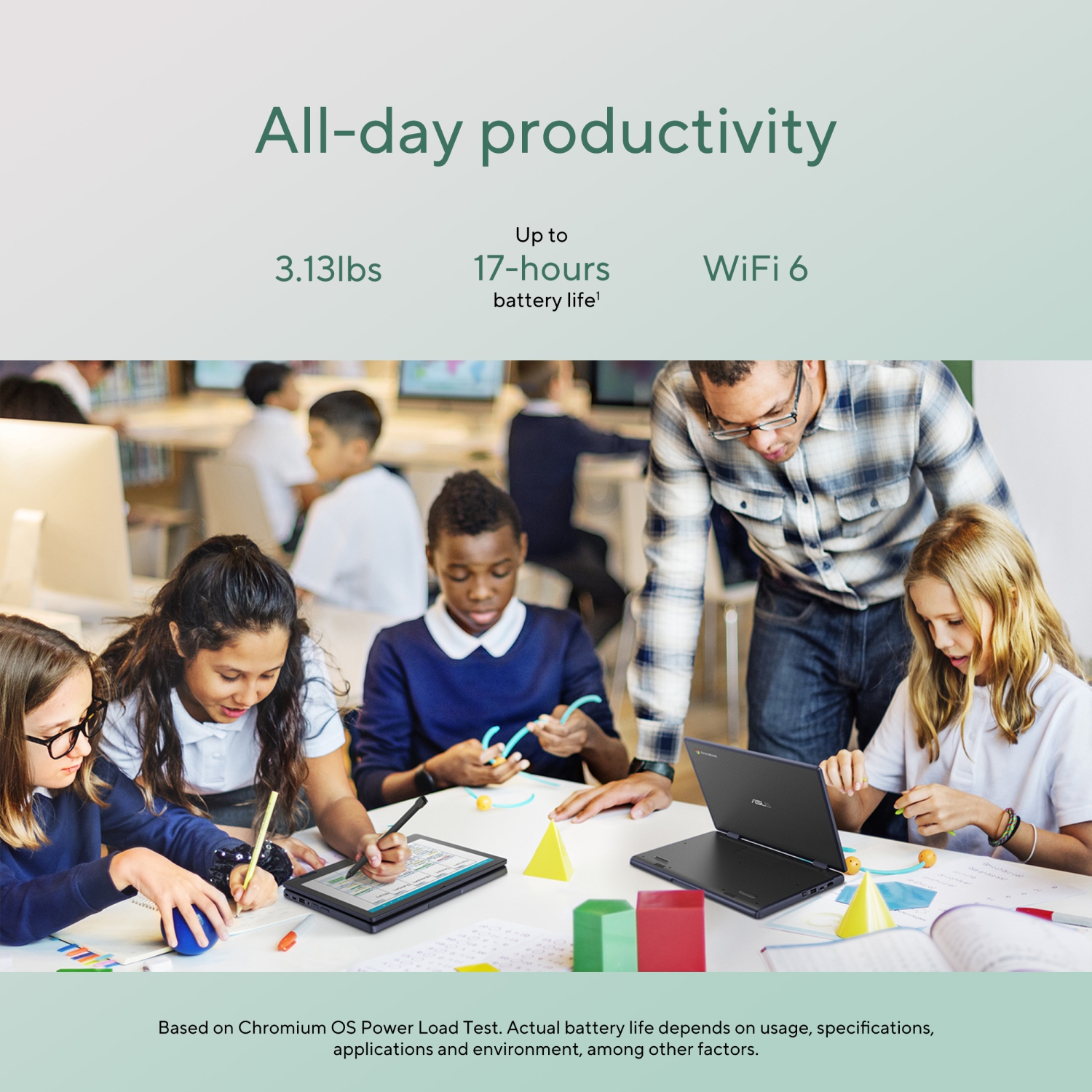 ASUS CZ12 Flip 12.2" Touchscreen Chromebook - Mineral Grey