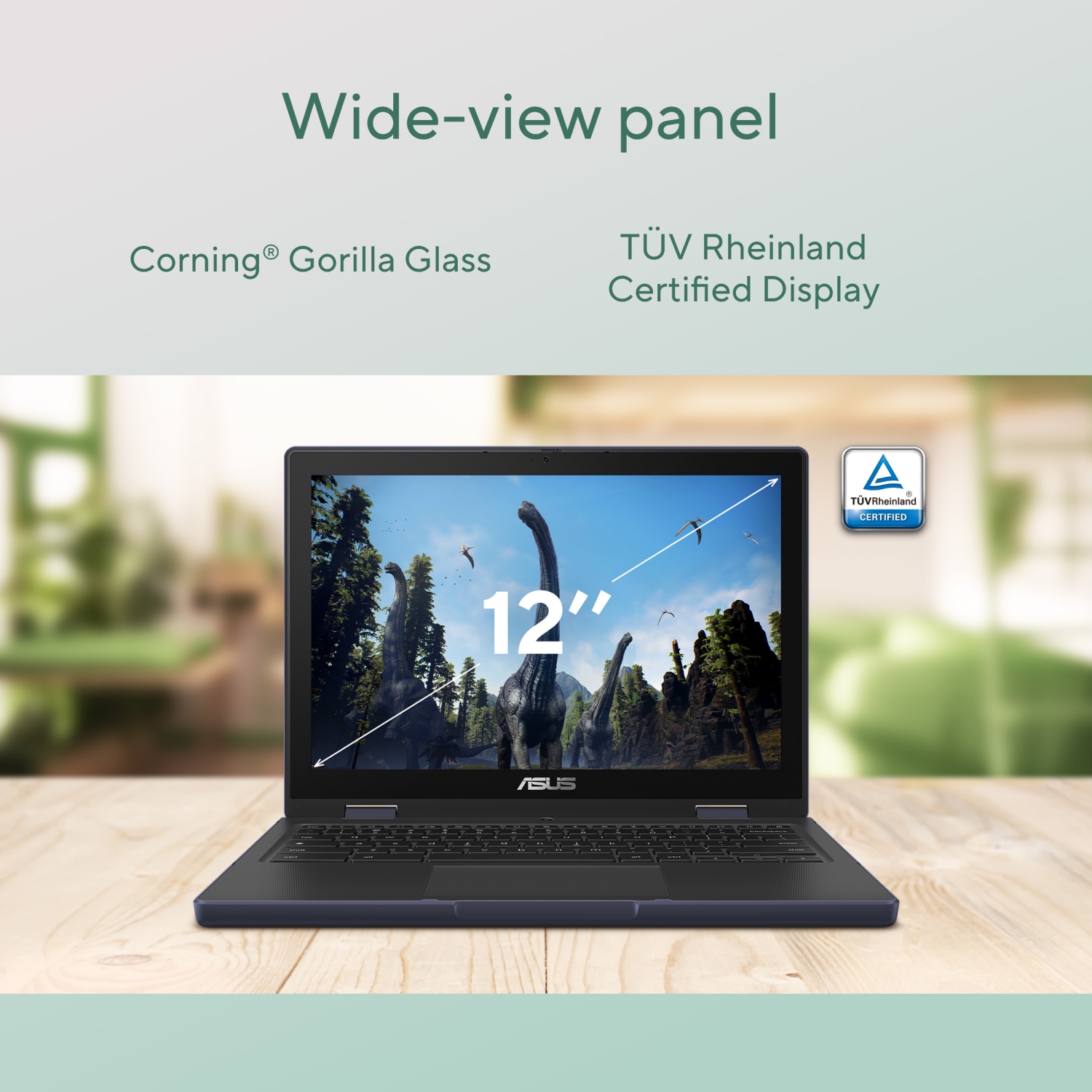 ASUS CZ12 Flip 12.2" Touchscreen Chromebook - Mineral Grey