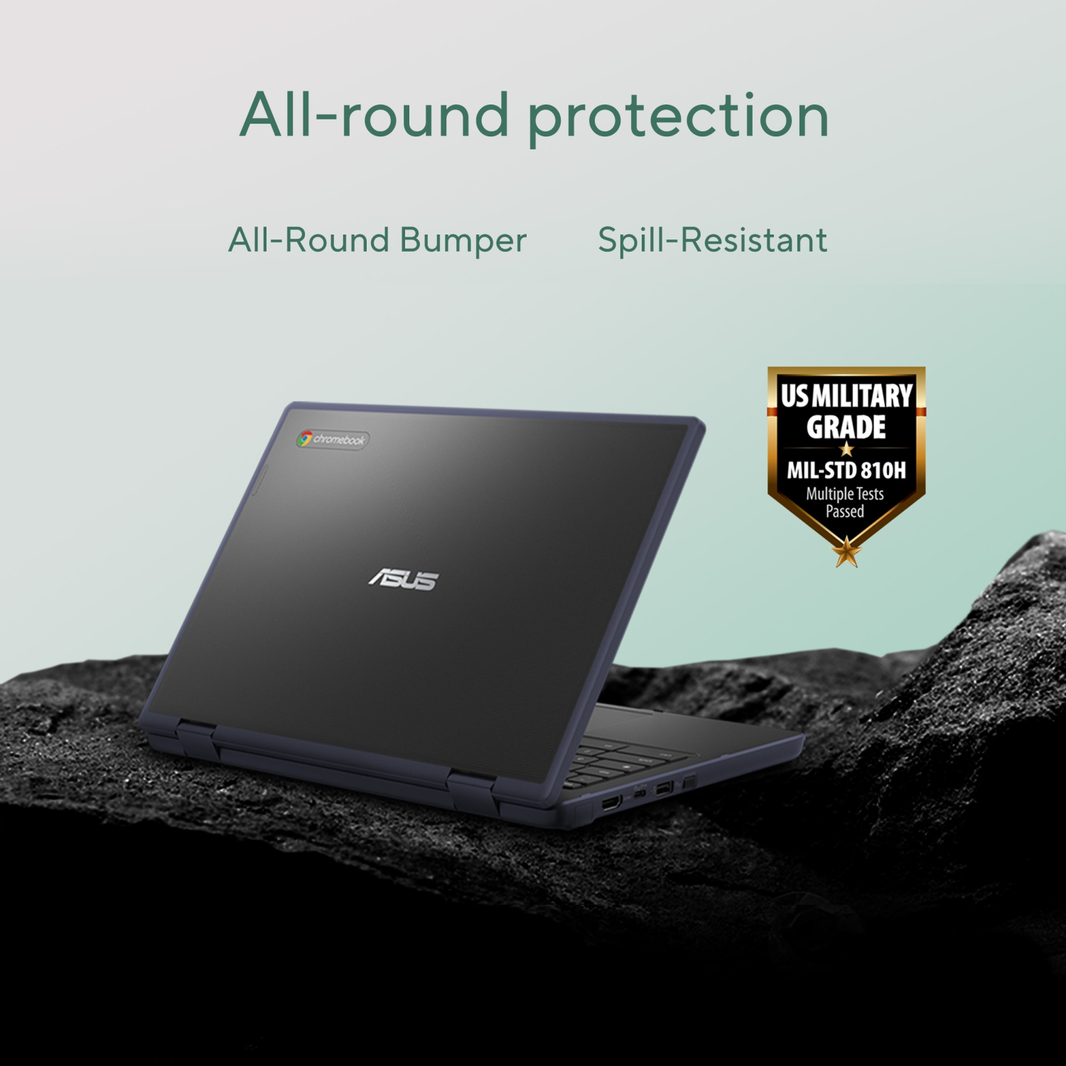 ASUS CZ12 Flip 12.2" Touchscreen Chromebook - Mineral Grey