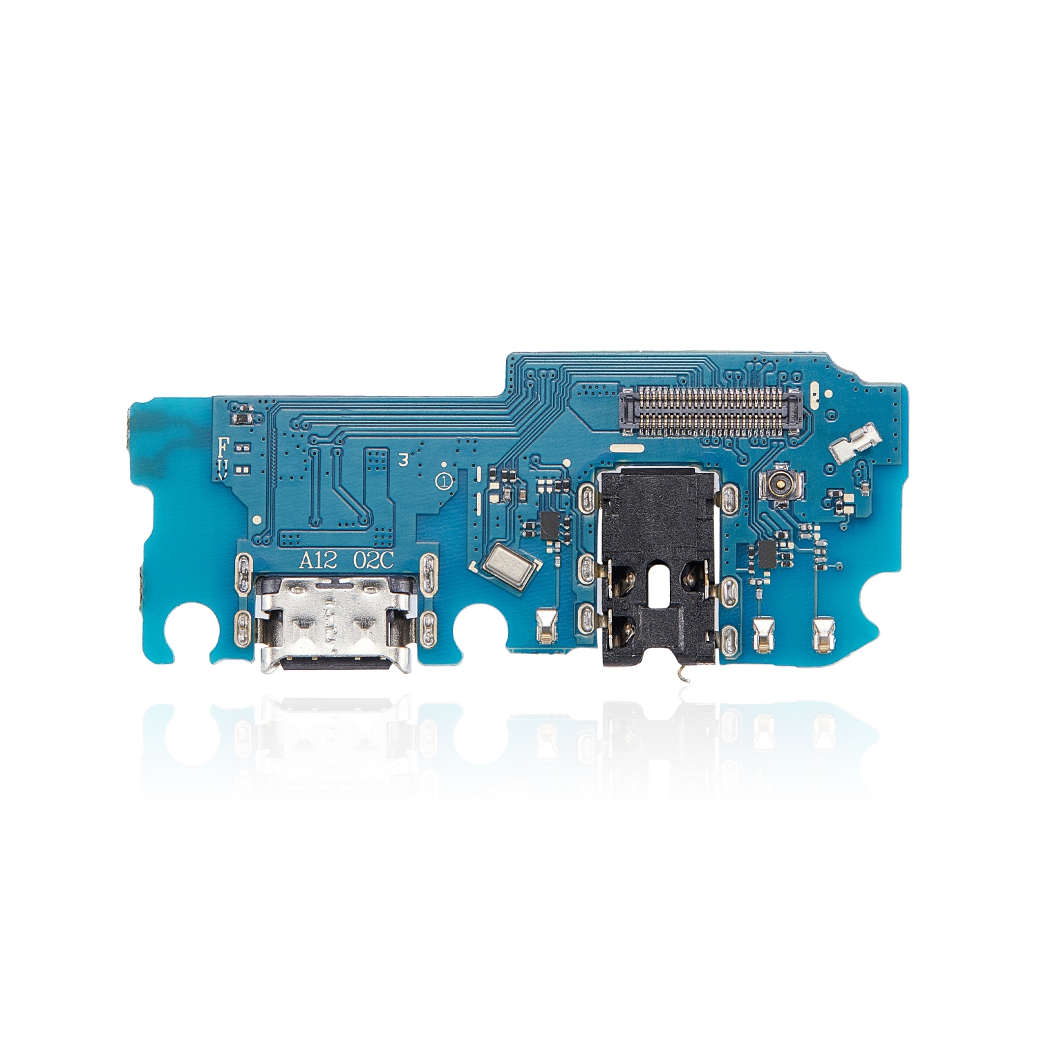 Charging Port With Headphone Jack Compatible For Samsung Galaxy A12 (A125 / 2020) (Aftermarket Plus)