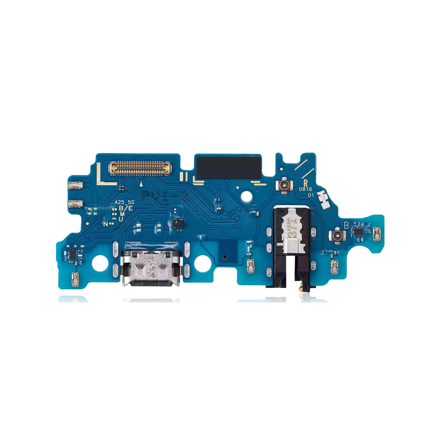 Charging Port With Headphone Jack Compatible For Samsung Galaxy A25 5G (US Version) (Premium)