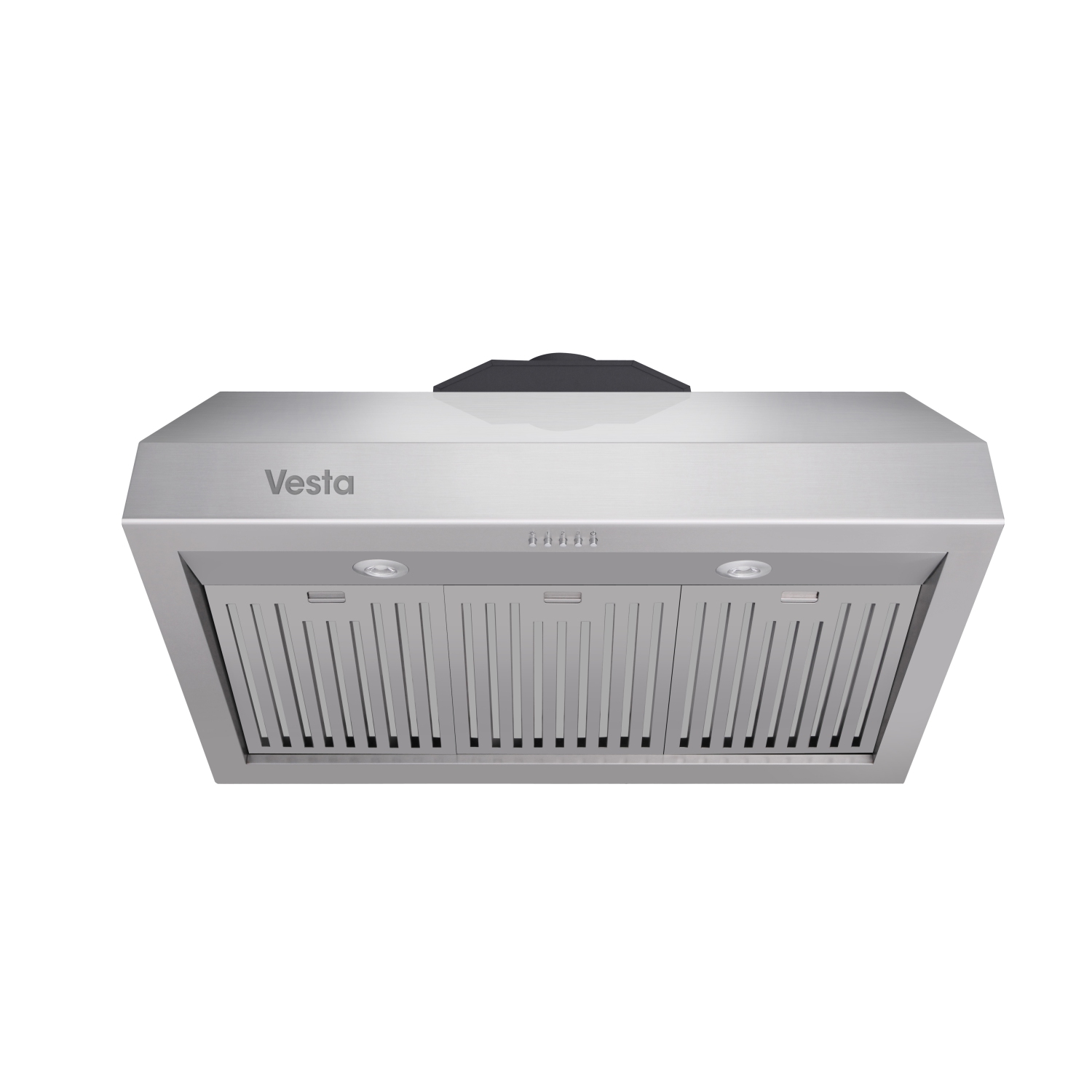 Vesta Madrid 36" Under Cabinet 1000 CFM 3-Speed Stainless Steel Silver Range Hood