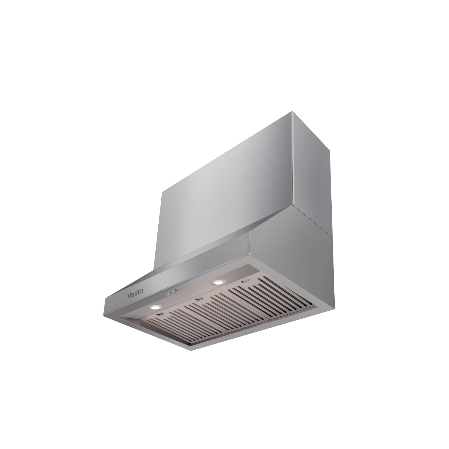 Vesta Madrid 36" Under Cabinet 1000 CFM 3-Speed Stainless Steel Silver Range Hood