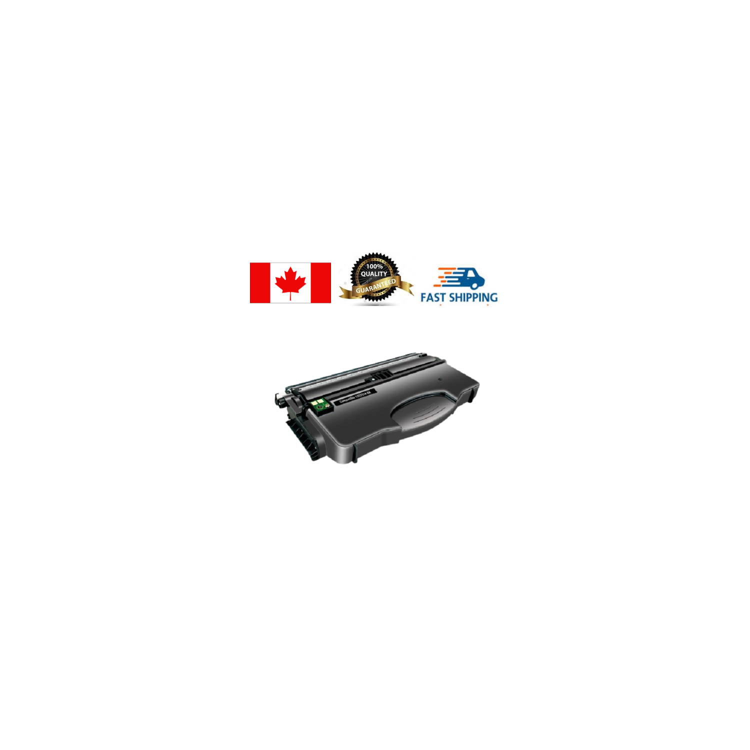 Cartouche de toner noir compatible avec Lexmark 12015SA/12035&nbsp;A pour E120n