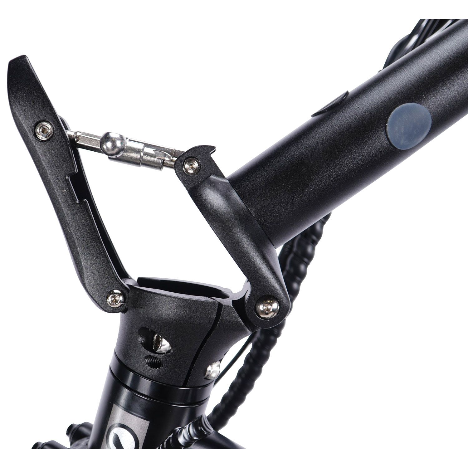 Vélo électrique cargo repliable à cadre bas EasyHaul d'Everyday Essentials - Noir