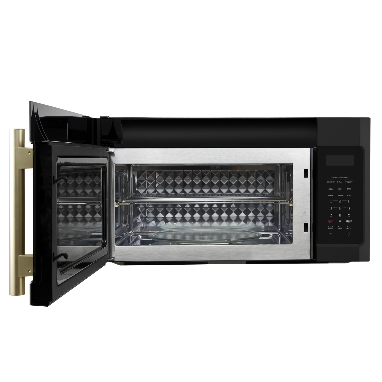 Four à micro-ondes à hotte intégrée Forno Fornace 30 po à convection, noir – 1,5 pi³, évent 300 pi3/min, commandes tactiles, éclairage LED