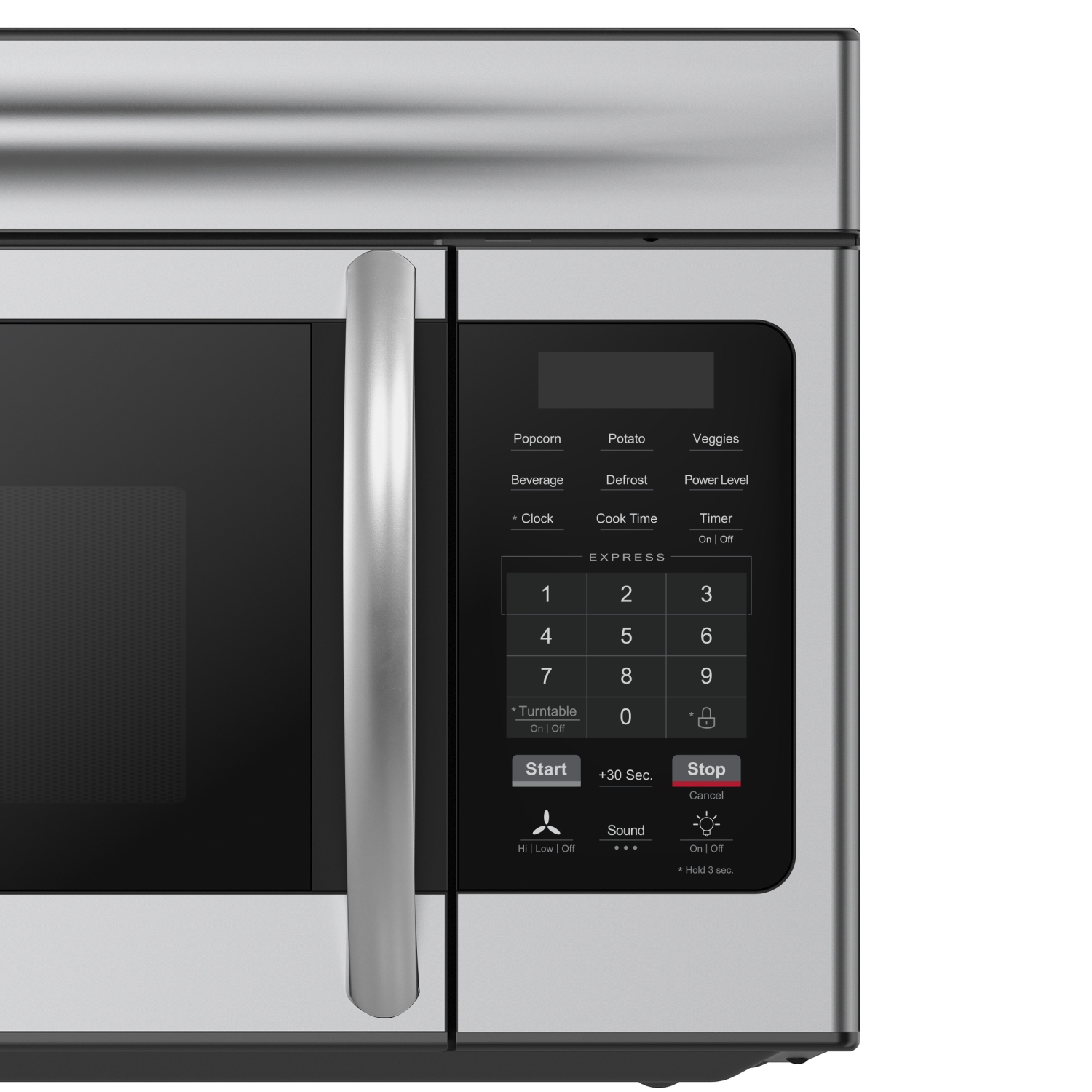 Forno Scalo 30-Inch Over the Range Microwave, Stainless Steel â€“ 1.6 cu.ft, 300 CFM Vent, Touch Control, LED Light