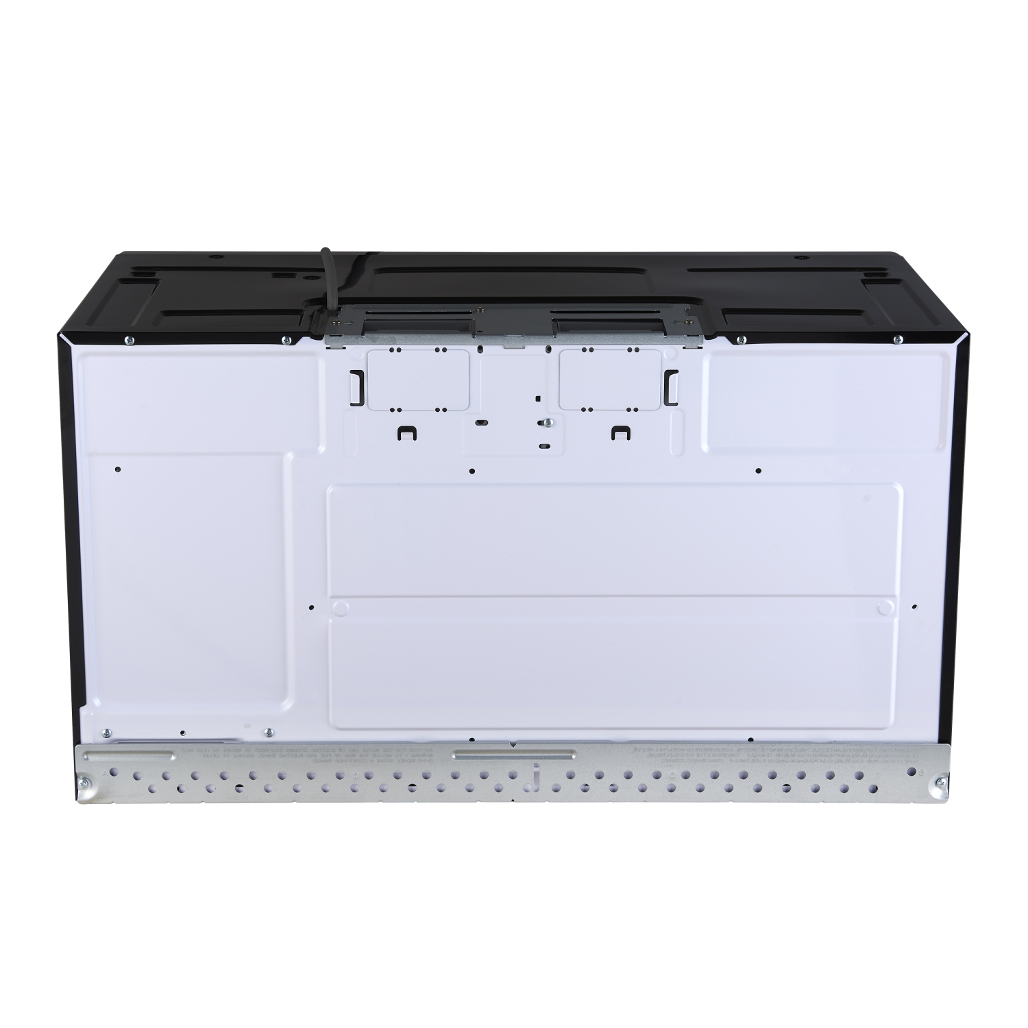 Four à micro-ondes à hotte intégrée Forno Scalo 30&nbsp;po, noir â€“ 1,6&nbsp;pi³, évent 300 pi3/min, commandes tactiles, éclairage LED