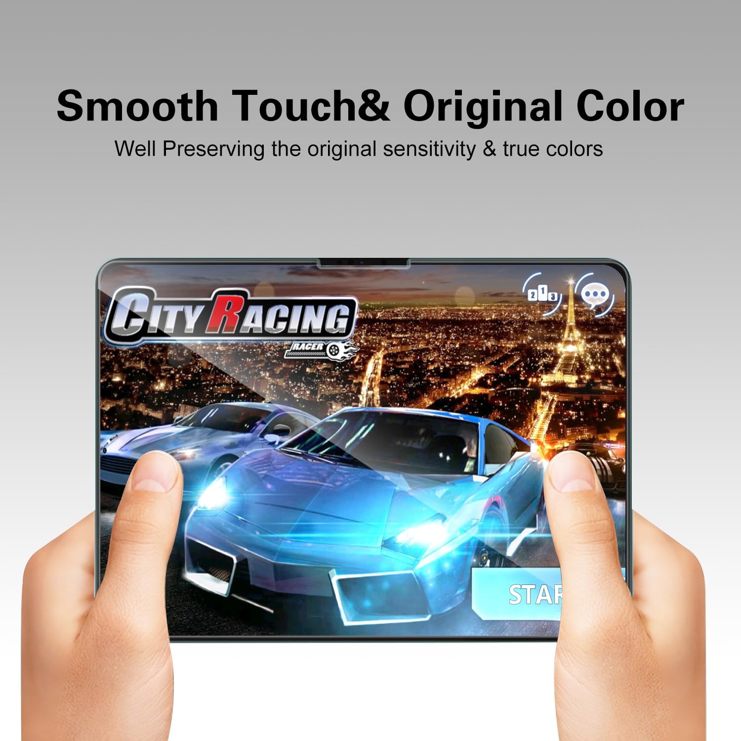 XCRS [2 Pack] Protecteur d'écran en verre trempé pour iPad Pro 11&nbsp;po 2024 - Film Guard pour iPad Pro 11