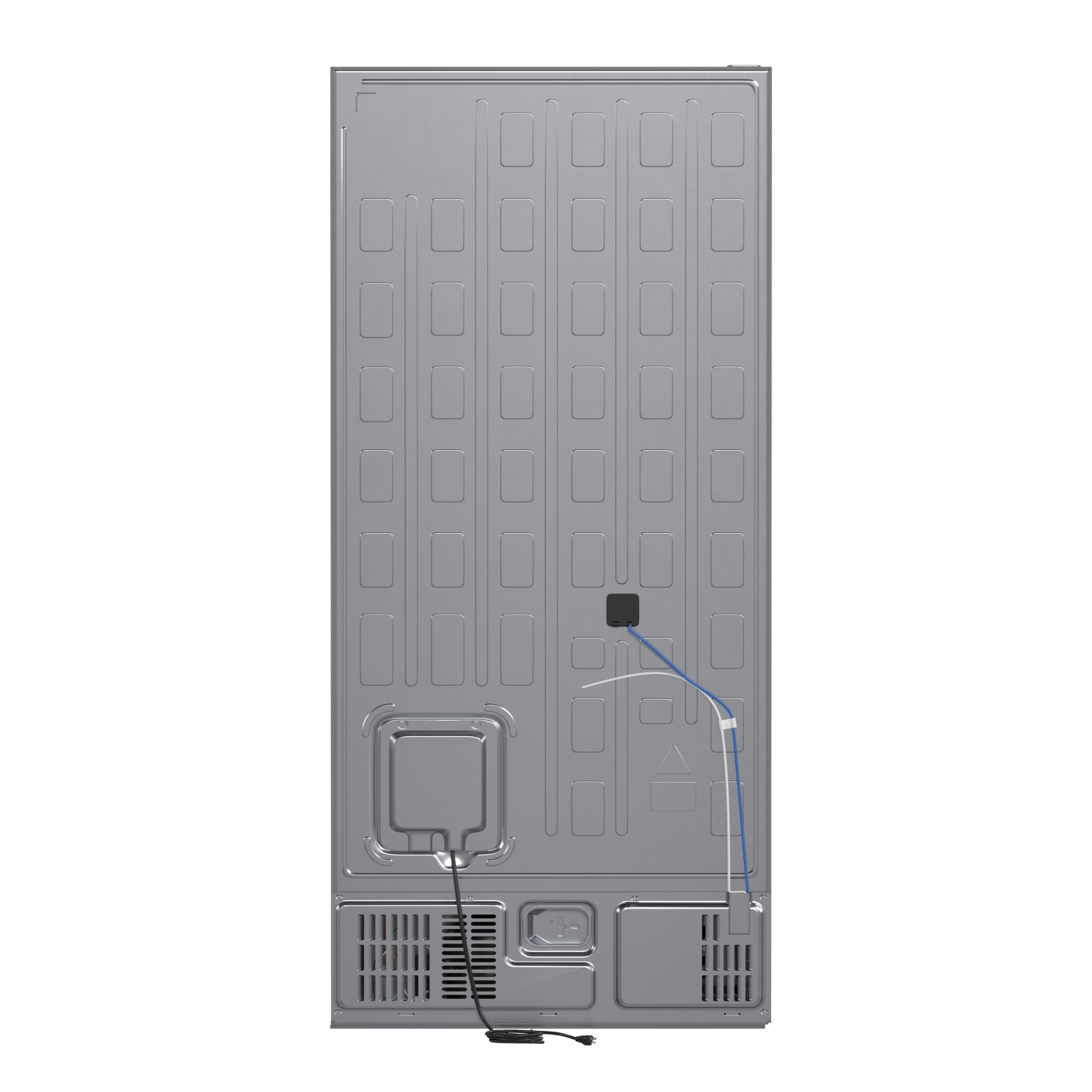 Forno Milano – Réfrigérateur autonome 2 pièces 62&nbsp;po à congélateur inférieur double, acier inoxydable â€“ 34,4&nbsp;pi³, commandes tactiles,