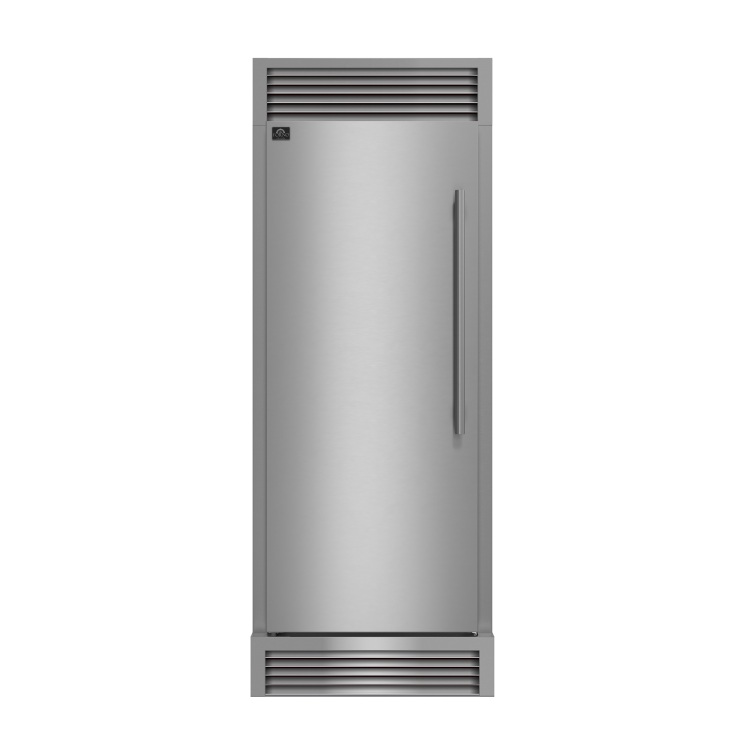 Forno Maderno 28" Réfrigérateur convertible intégré, 13.6 cu.ft. Swing gauche avec grille décorative - 32" Large