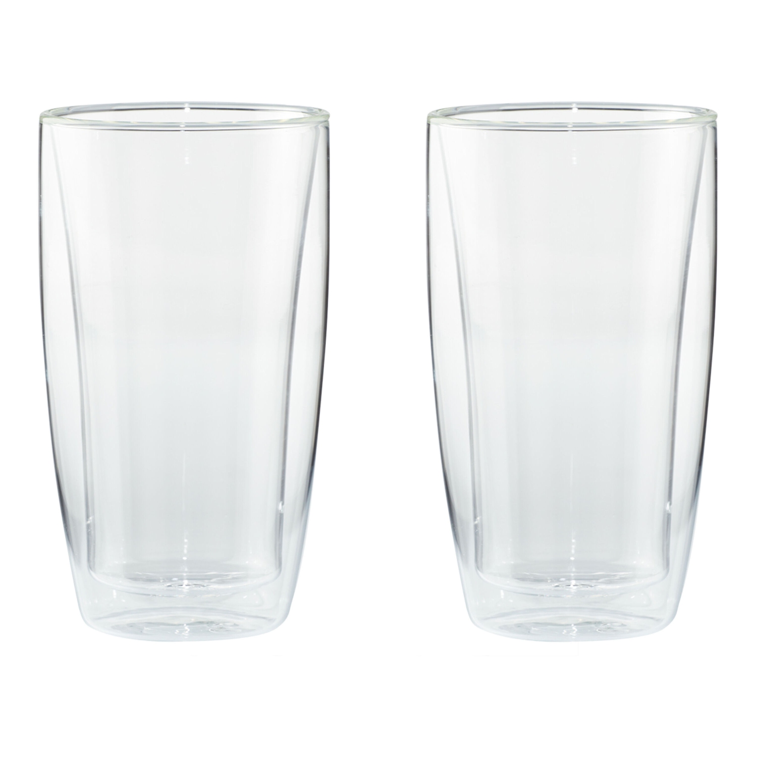 HENCKELS Cafe Roma 2 Piece, Latte Glass Set