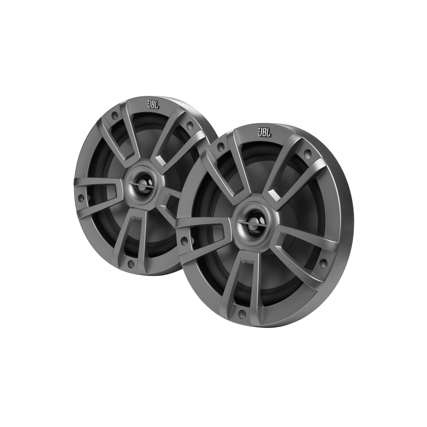 Haut-parleurs nautiques à 2 voies 125&nbsp;W RMS de 8&nbsp;po Stage série 8 de JBL - Gris