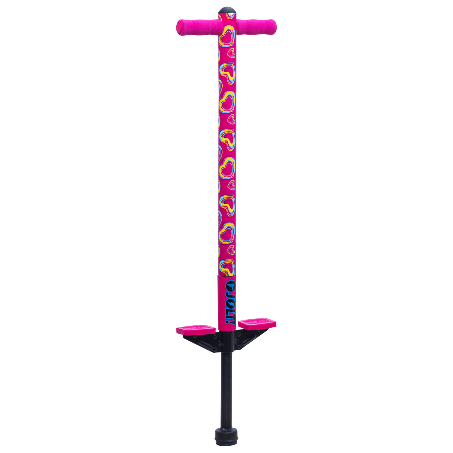 Flybar Jolt Pogo Stick - Pink Hearts