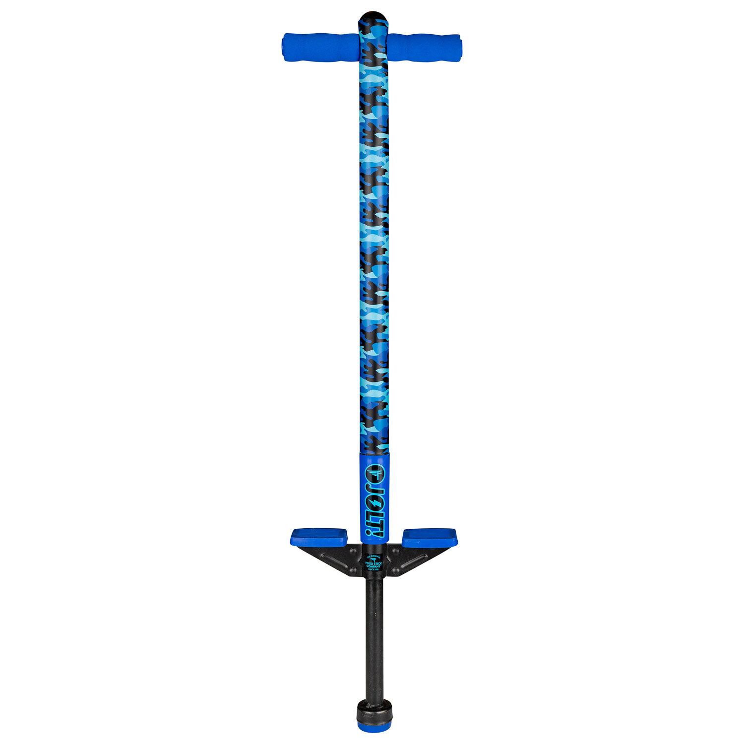 Flybar Jolt Pogo Stick - Blue Camo