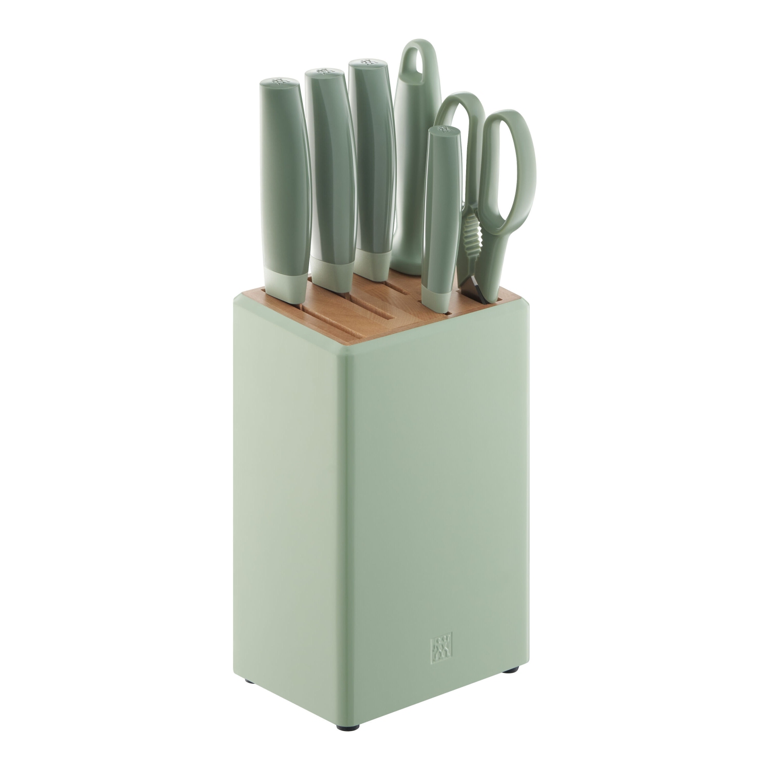 ZWILLING Now Pro – Ensemble porte-couteaux 7 pièces, vert