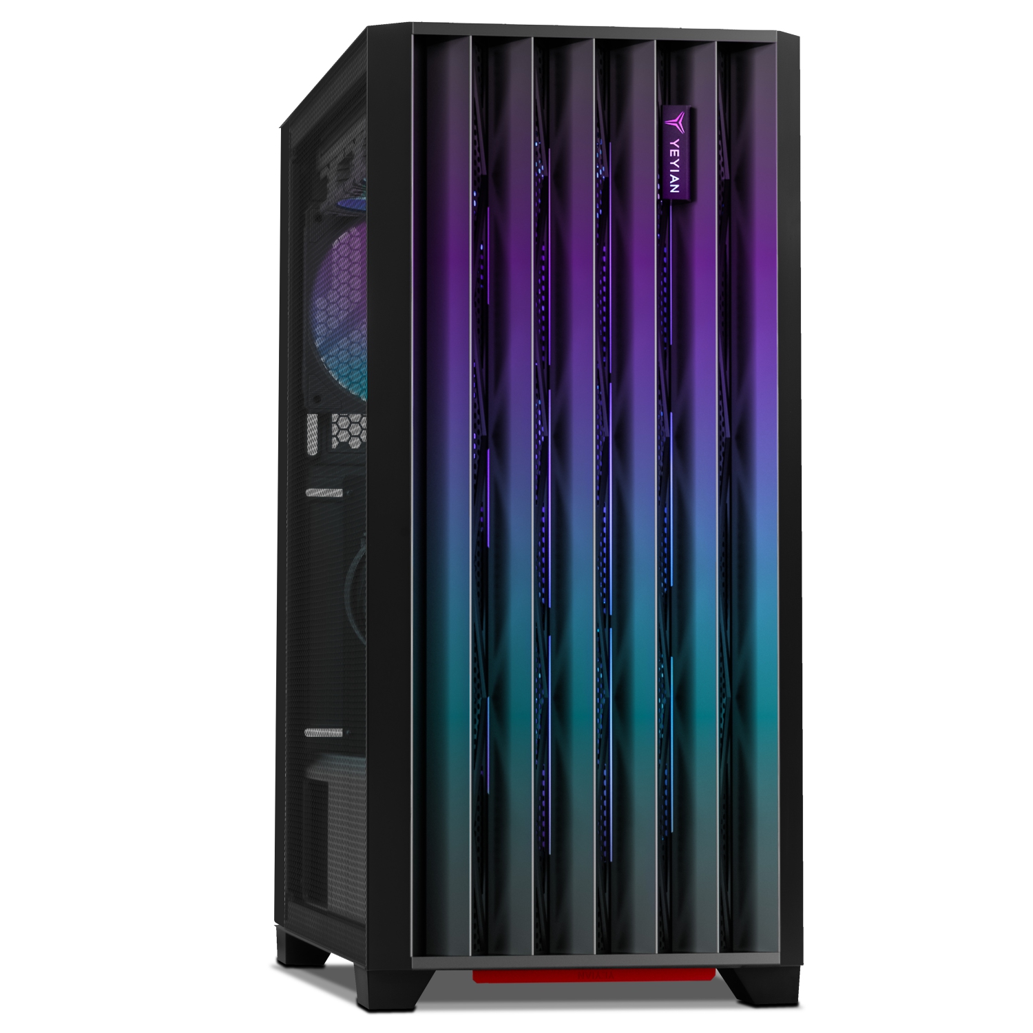 YEYIAN Phoenix Mesh AI Gaming Desktop - Intel Core Ultra 7 265F 5.3 GHz | RTX 5070 12GB GDDR7 | 32GB DDR5 RGB 6000MHz | 2TB Gen4 NVMe SSD | B860