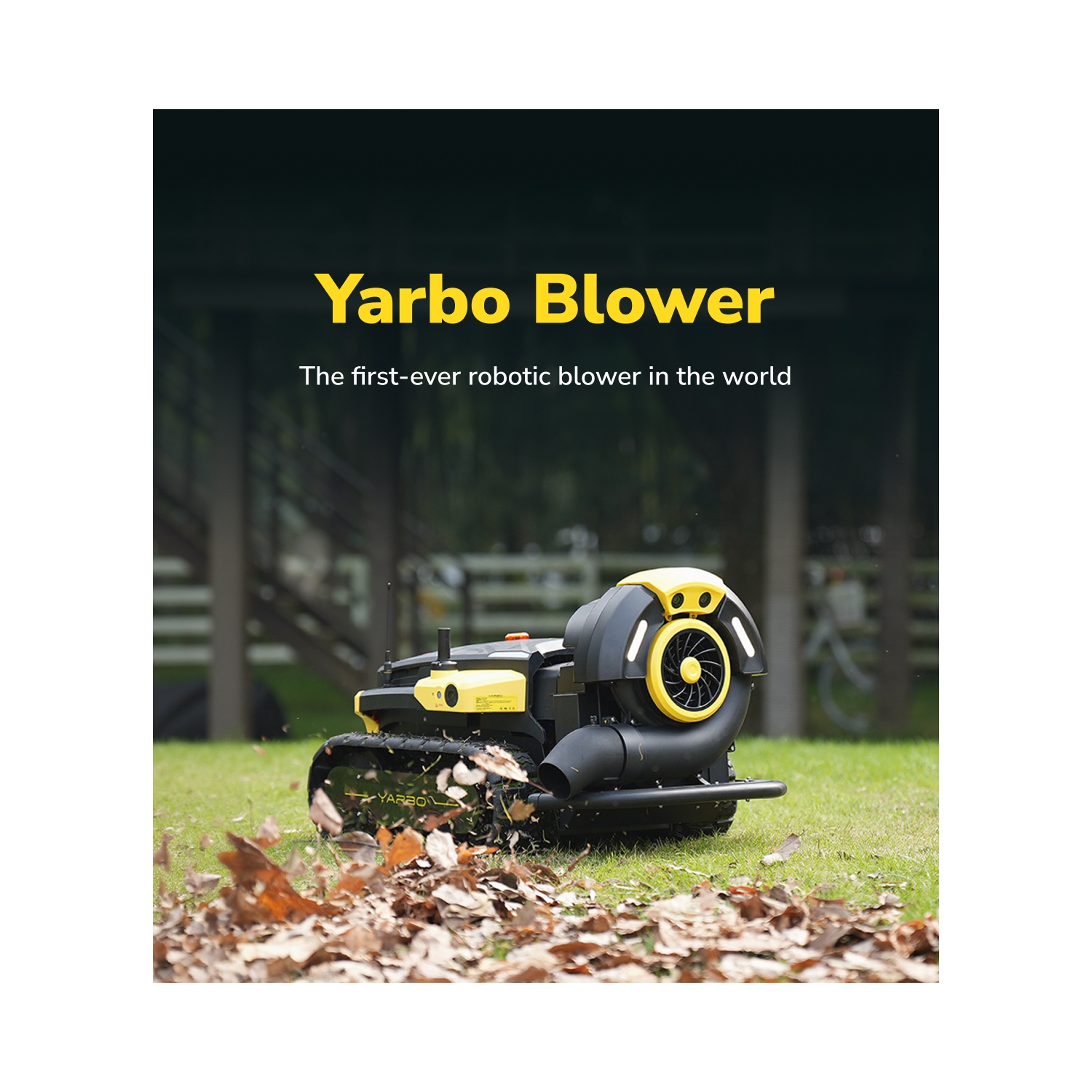 YARBO Robot Lawn Mower and Robotic Blower with Modular Design, Auto-Charging, AI Multi-Zone Mapping & RTK for Navigation