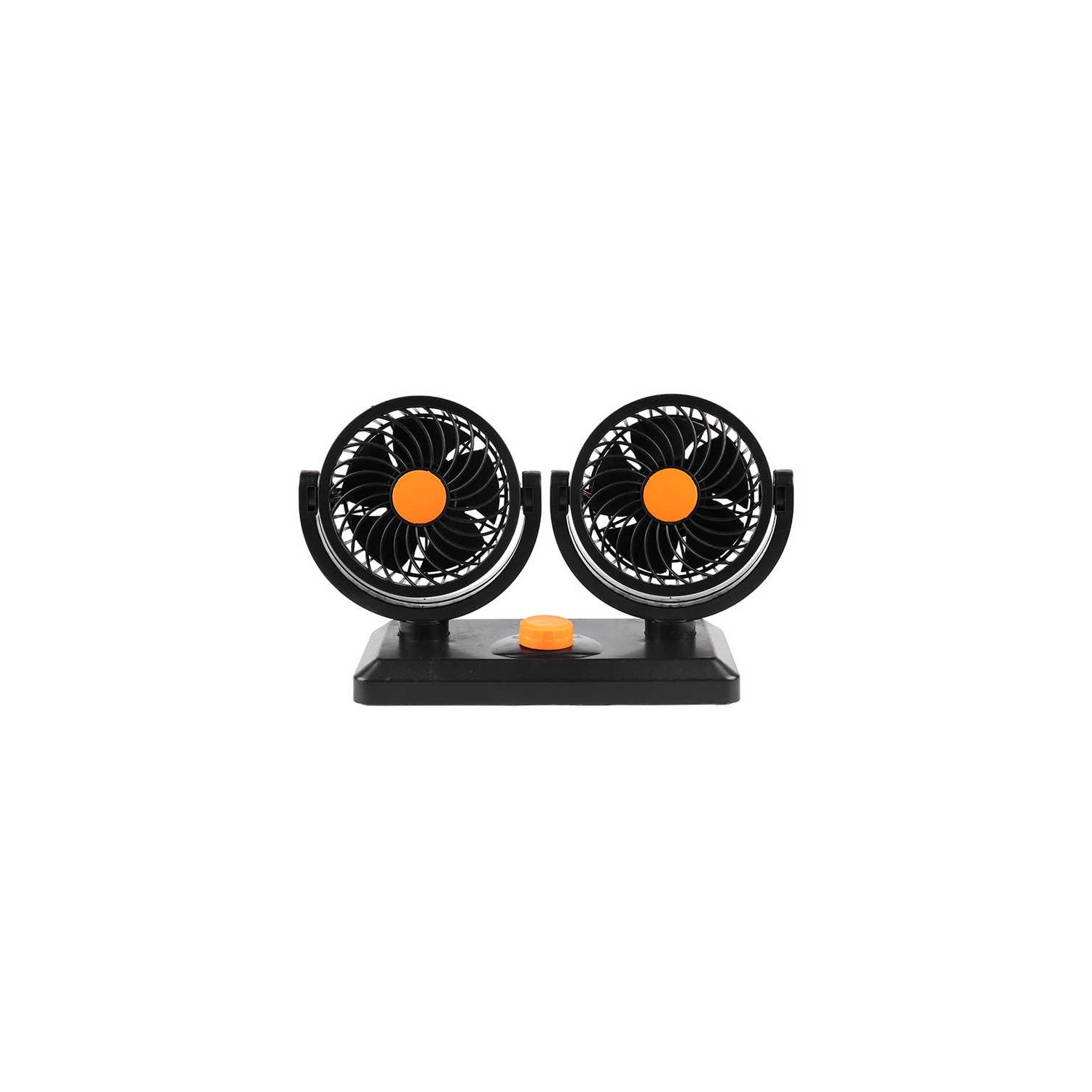 Ventilateur de voiture Puissant ventilateur de voiture USB à double tête 24&nbsp;V volt grand camion 12v VAN ventilateur, interface