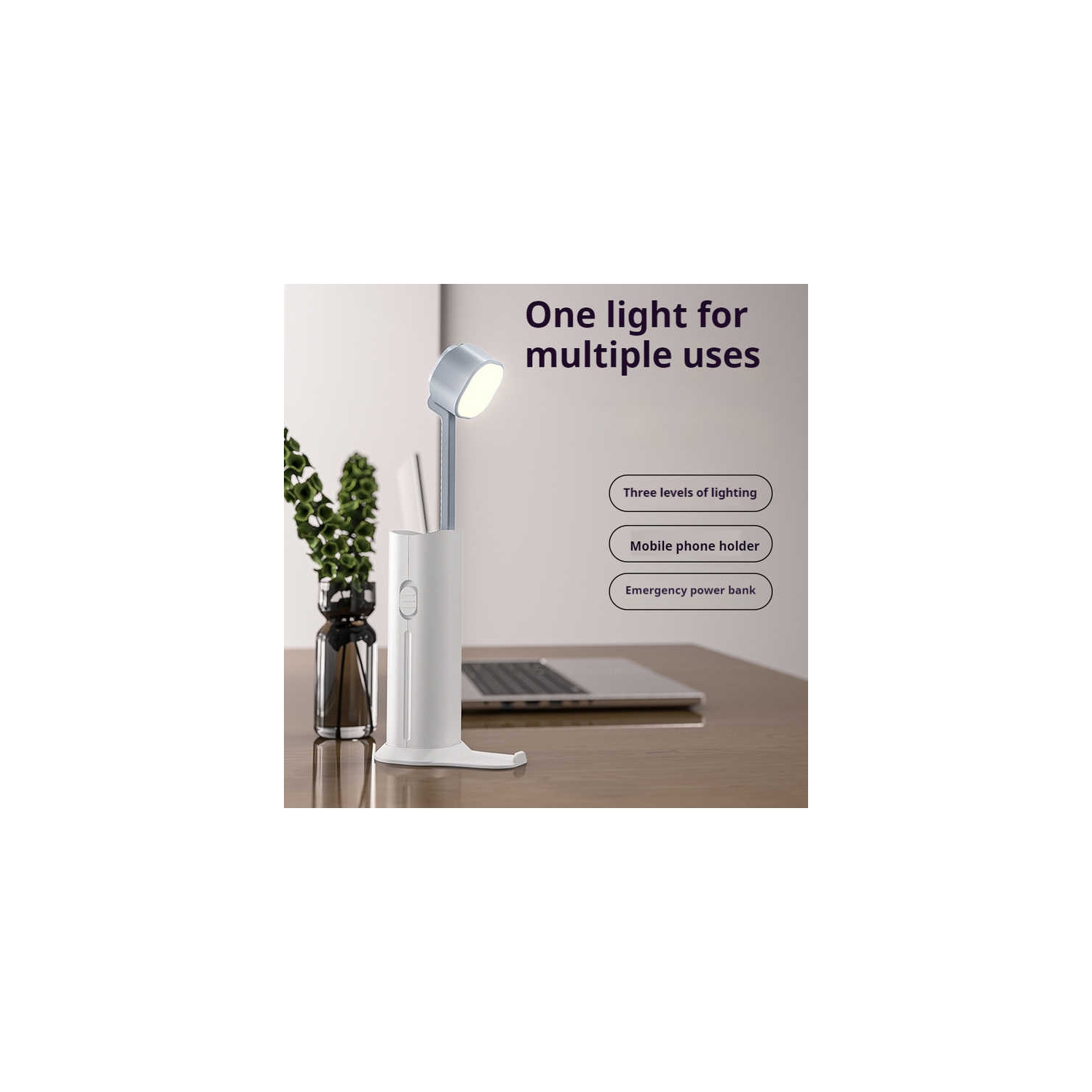 Lampe de bureau dédiée rechargeable lampe de bureau LED lecture lampe de dortoir étude petite lampe de bureau portative petite puissance mobile