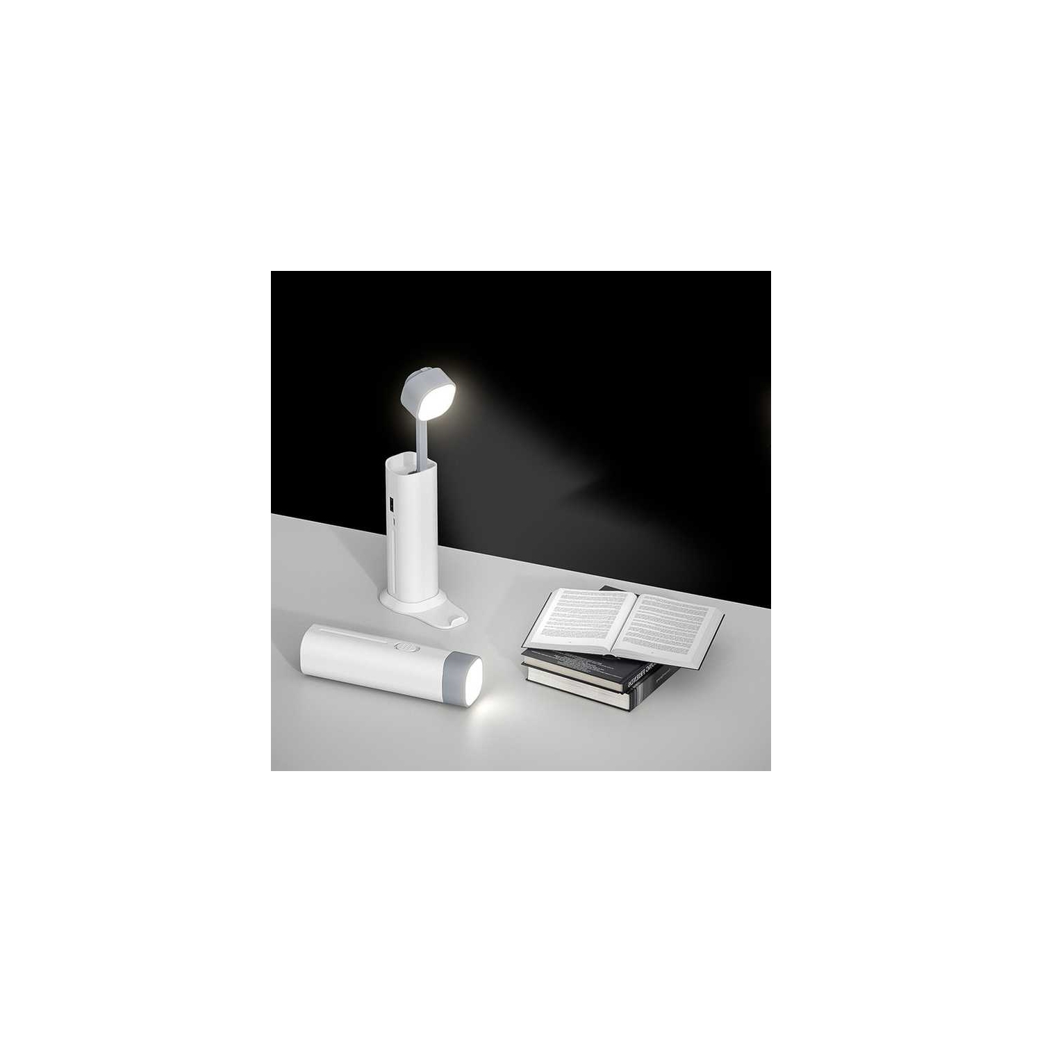 Lampe de bureau dédiée rechargeable Lampe de bureau LED Lecture lampe de dortoir étude petite lampe de bureau portative petite puissance mobile