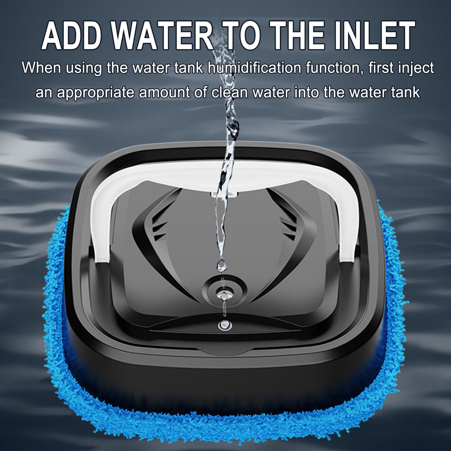 Appareil de nettoyage et de balayage ménager – Robot de balayage intelligent, nettoyeur automatique pour le balayage du réservoir d'eau