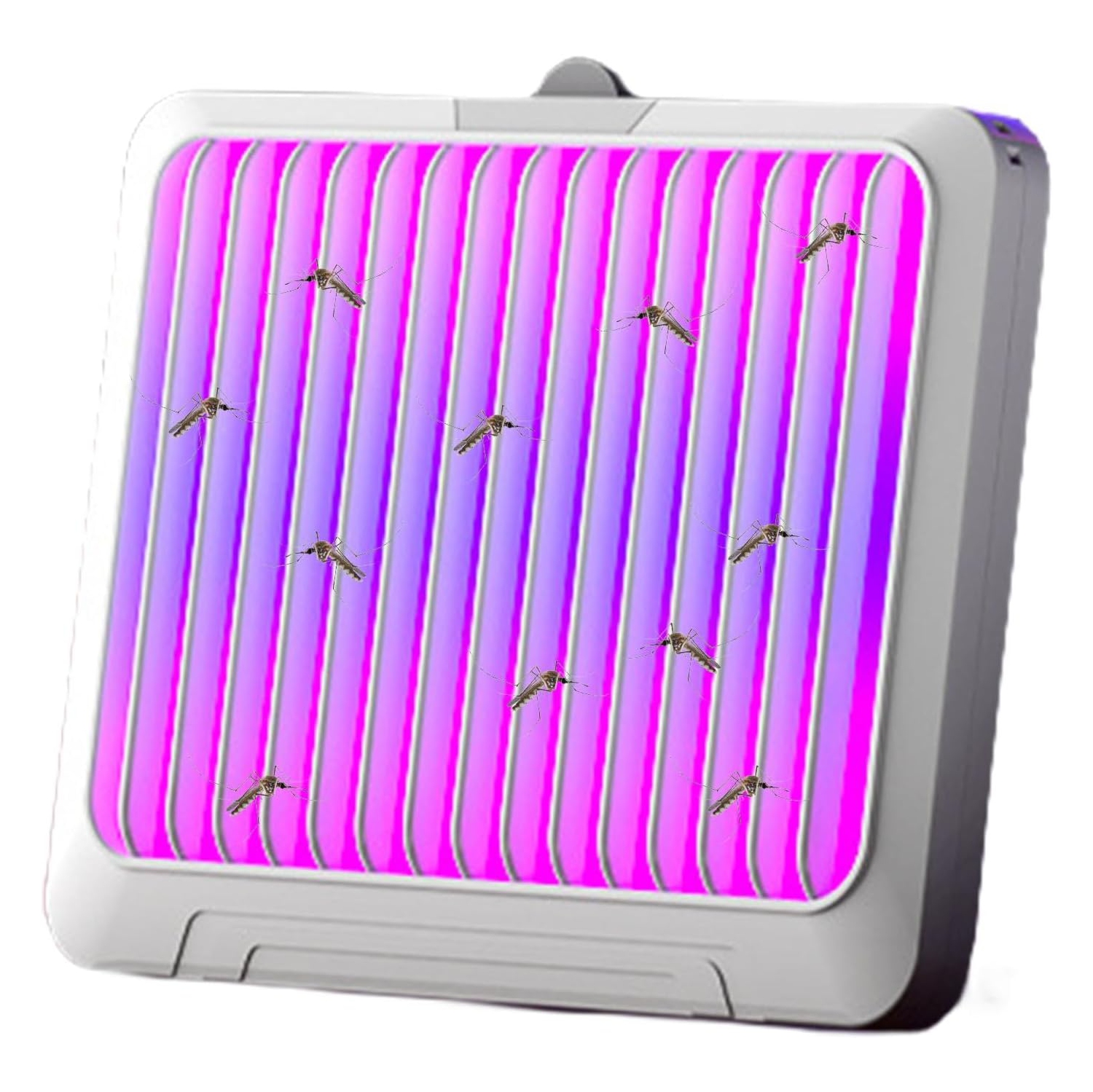 Electronic fly trap - UV + high viscosity rubber sheet dual effect trapping, ultra-quiet operation, low power consumption design, 360° all-round fly