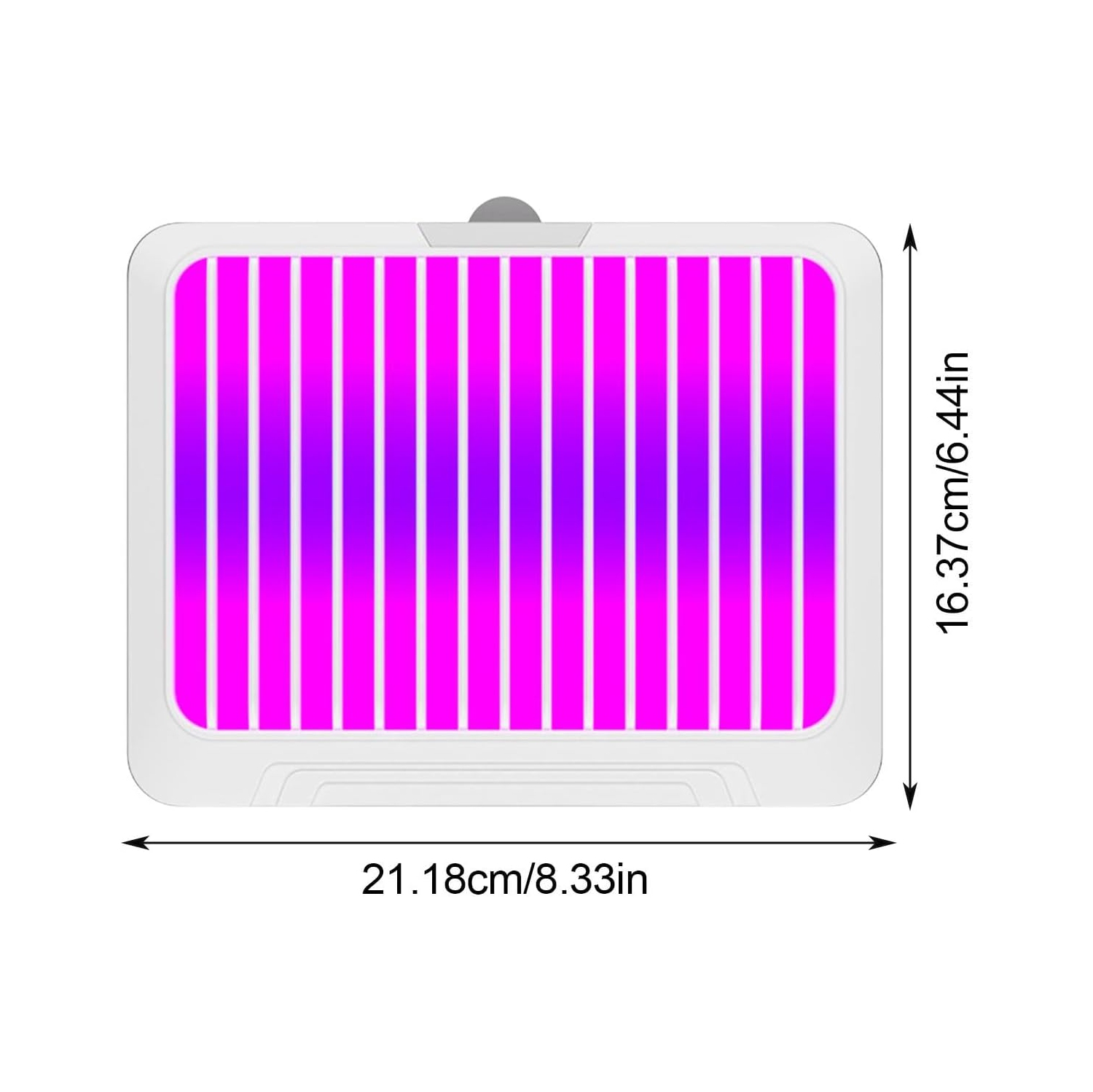 Electronic fly trap - UV + high viscosity rubber sheet dual effect trapping, ultra-quiet operation, low power consumption design, 360° all-round fly