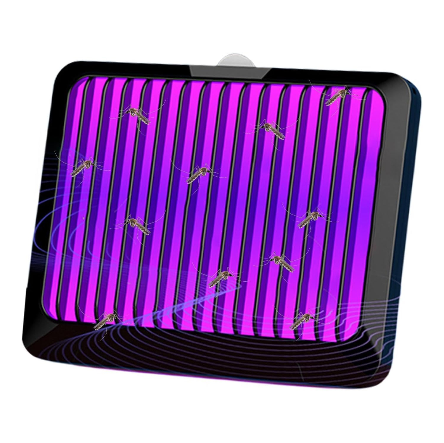 Electronic fly trap - UV + high viscosity rubber sheet dual effect trapping, ultra-quiet operation, low power consumption design, 360° all-round fly