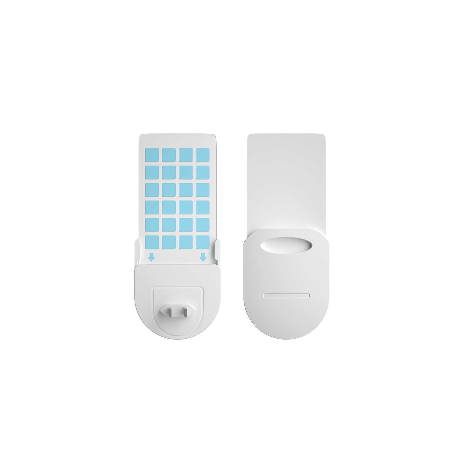 Piège à moustiques, piège à lumière ultraviolette, tueur à moustiques enfichable, piège à mouche non toxique, adapté à l'intérieur, à la maison et au