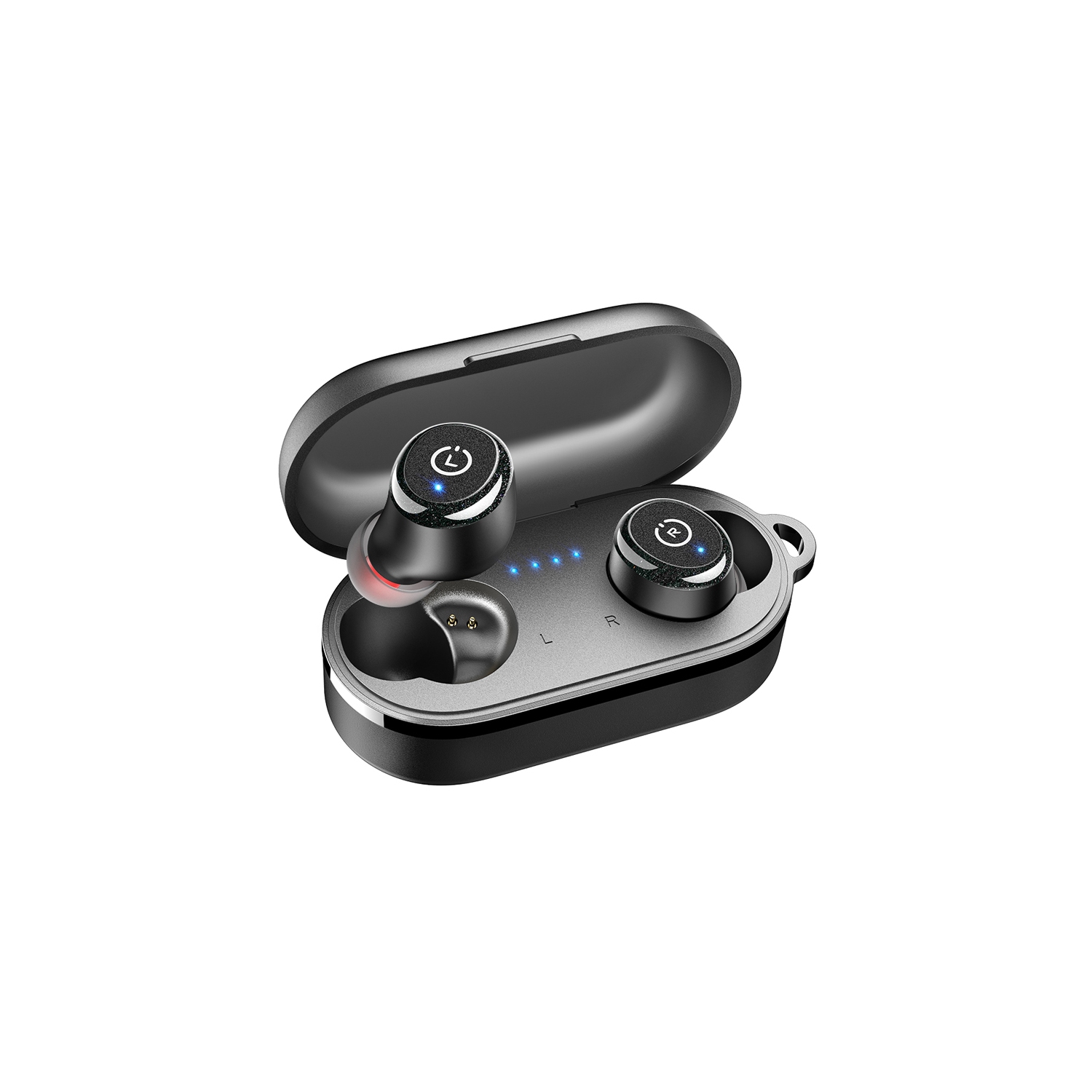 TOZO T10 mini Earbuds Support APP Customize 16 EQ In-Ear Noise Cancelling True Wireless-Black