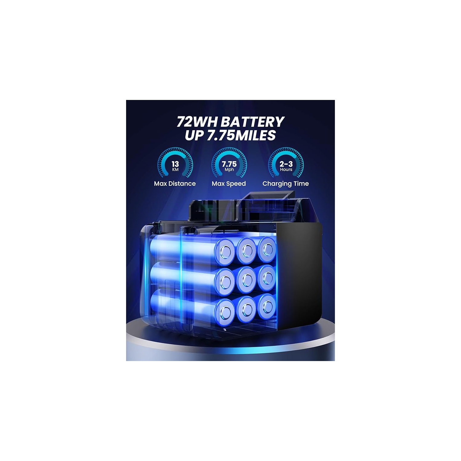 Planche gyroscopique G13 6,5&nbsp;po de Gyroor - Noir