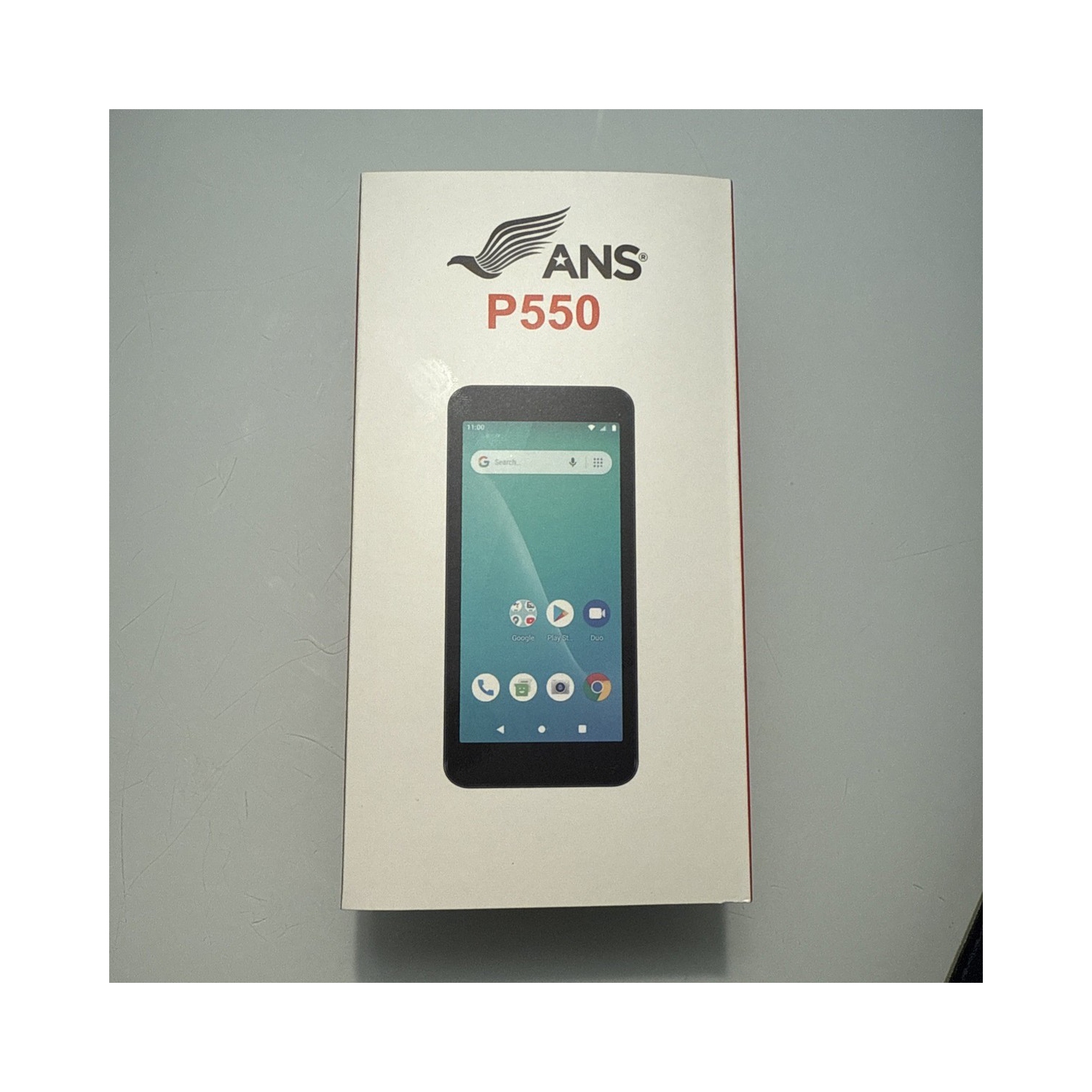 ANS P550 BLACK 16GB ANDROID GSM DUAL-SIM 2GB RAM SMARTPHONE-NEW