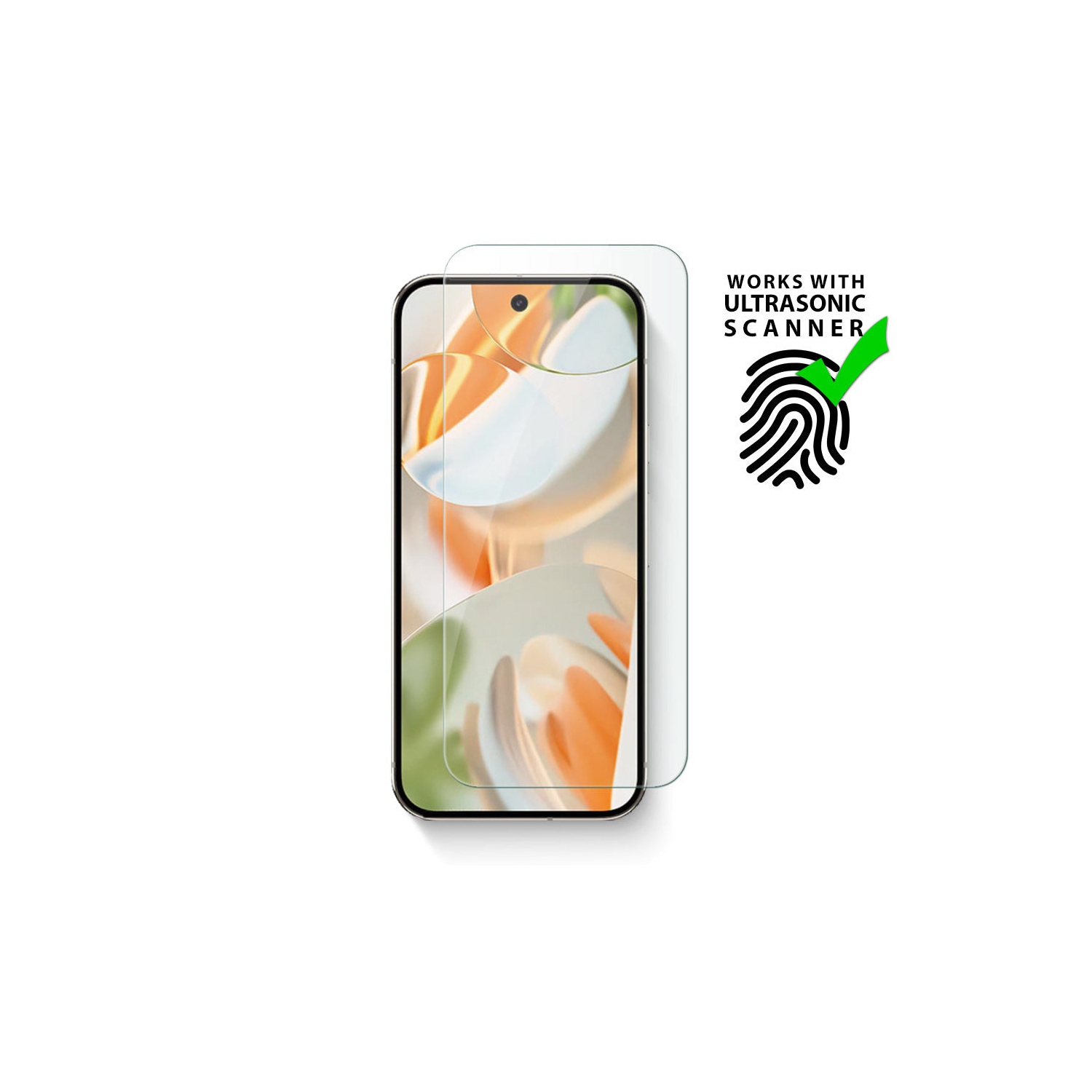 Verre Uolo Shield avec plateau d'alignement, pour Pixel 9a de Google