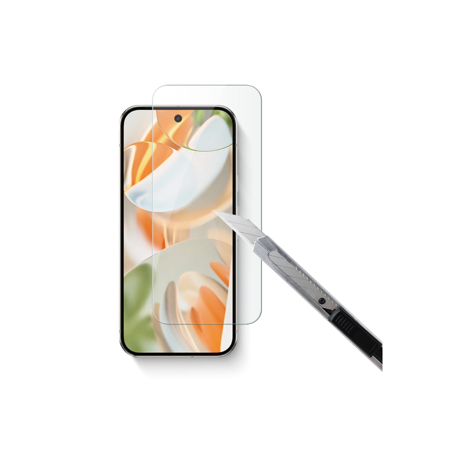 Verre Uolo Shield avec plateau d'alignement, pour Pixel 9a de Google