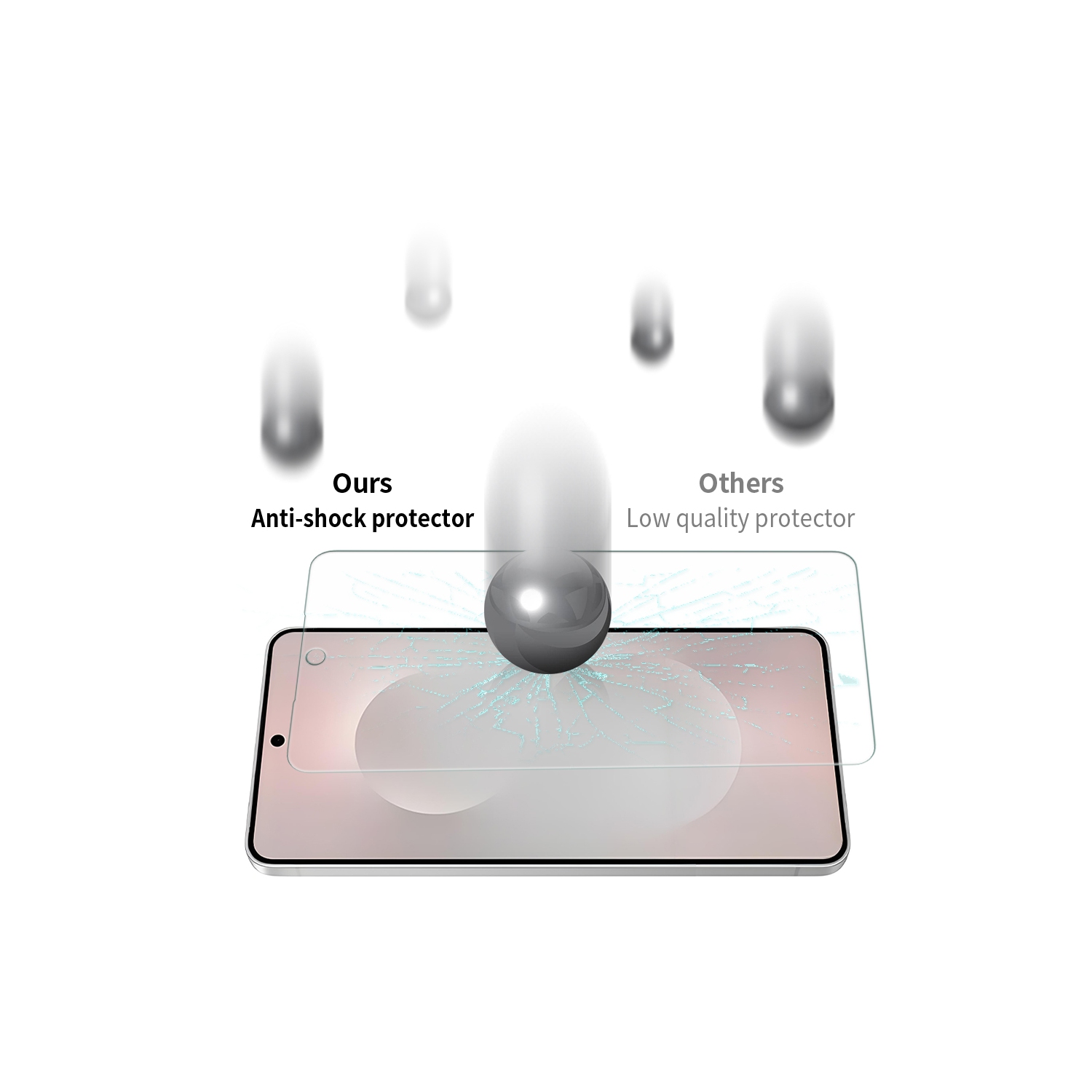 Verre avec plateau d'alignement d'Uolo Shield pour Galaxy S25 Edge de Samsung