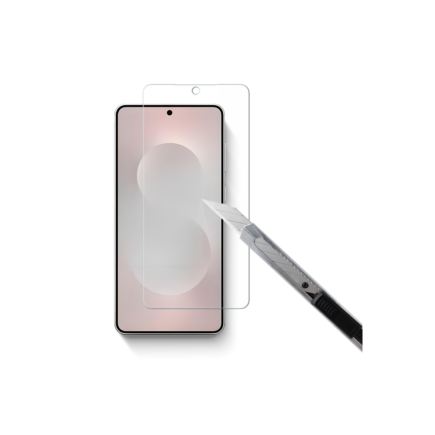 Verre avec plateau d'alignement d'Uolo Shield pour Galaxy S25 Edge de Samsung