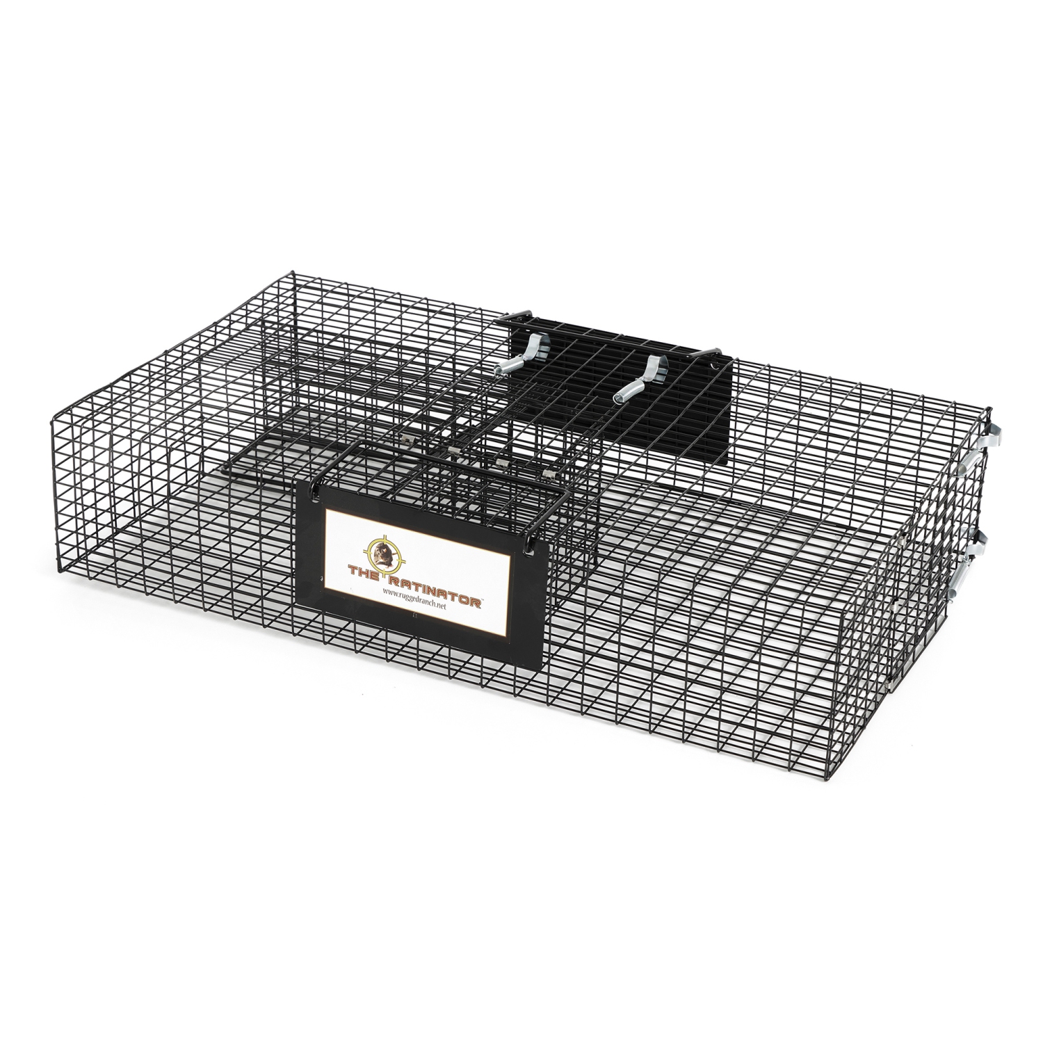 Cage robuste RATTR RATTR RAT Live Rat Multi-Catch Animal Metal à 2 portes