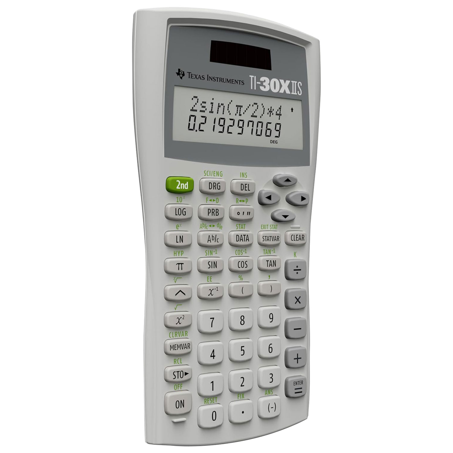 Texas Instruments TI-30XIIS Scientific Calculator - White