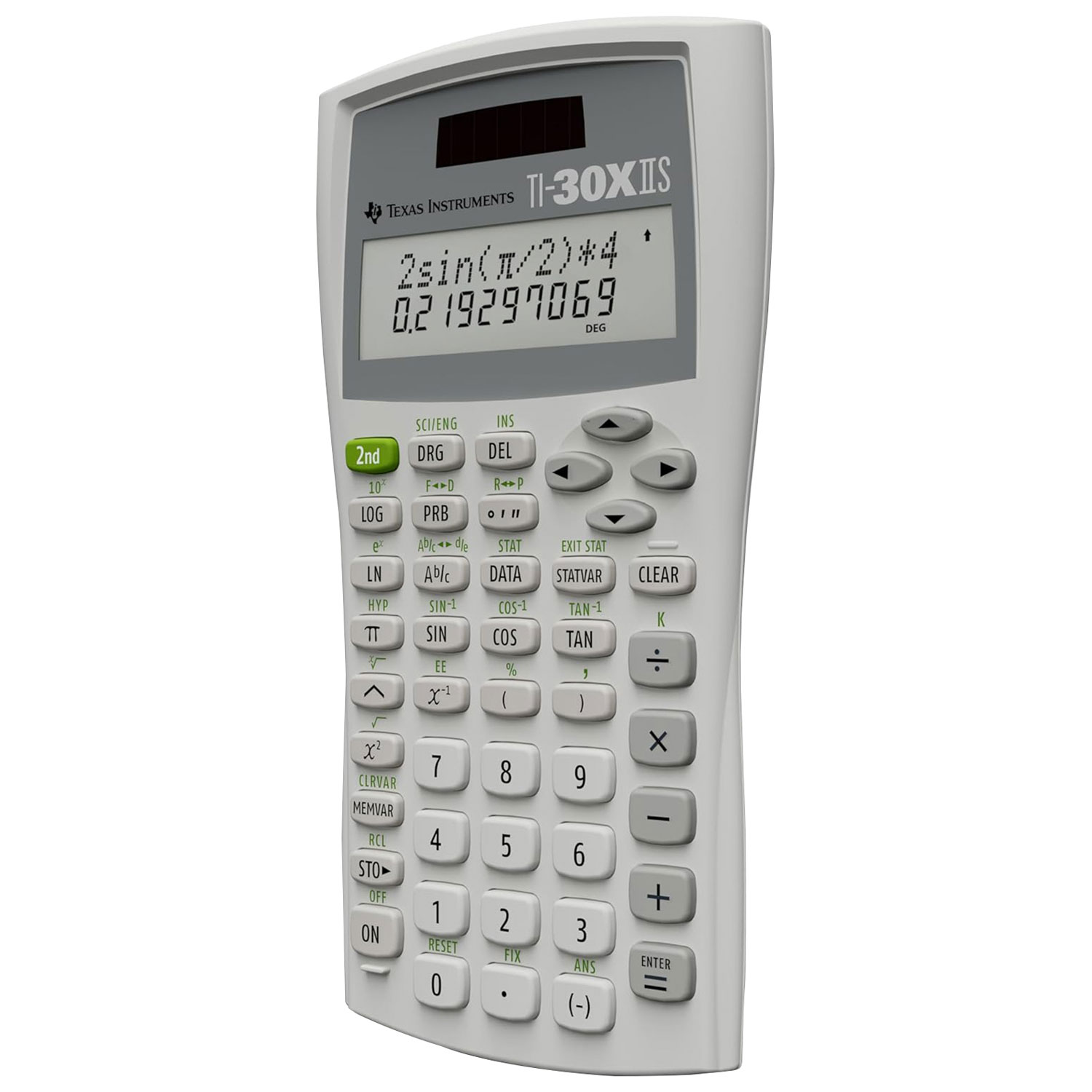 Texas Instruments TI-30XIIS Scientific Calculator - White