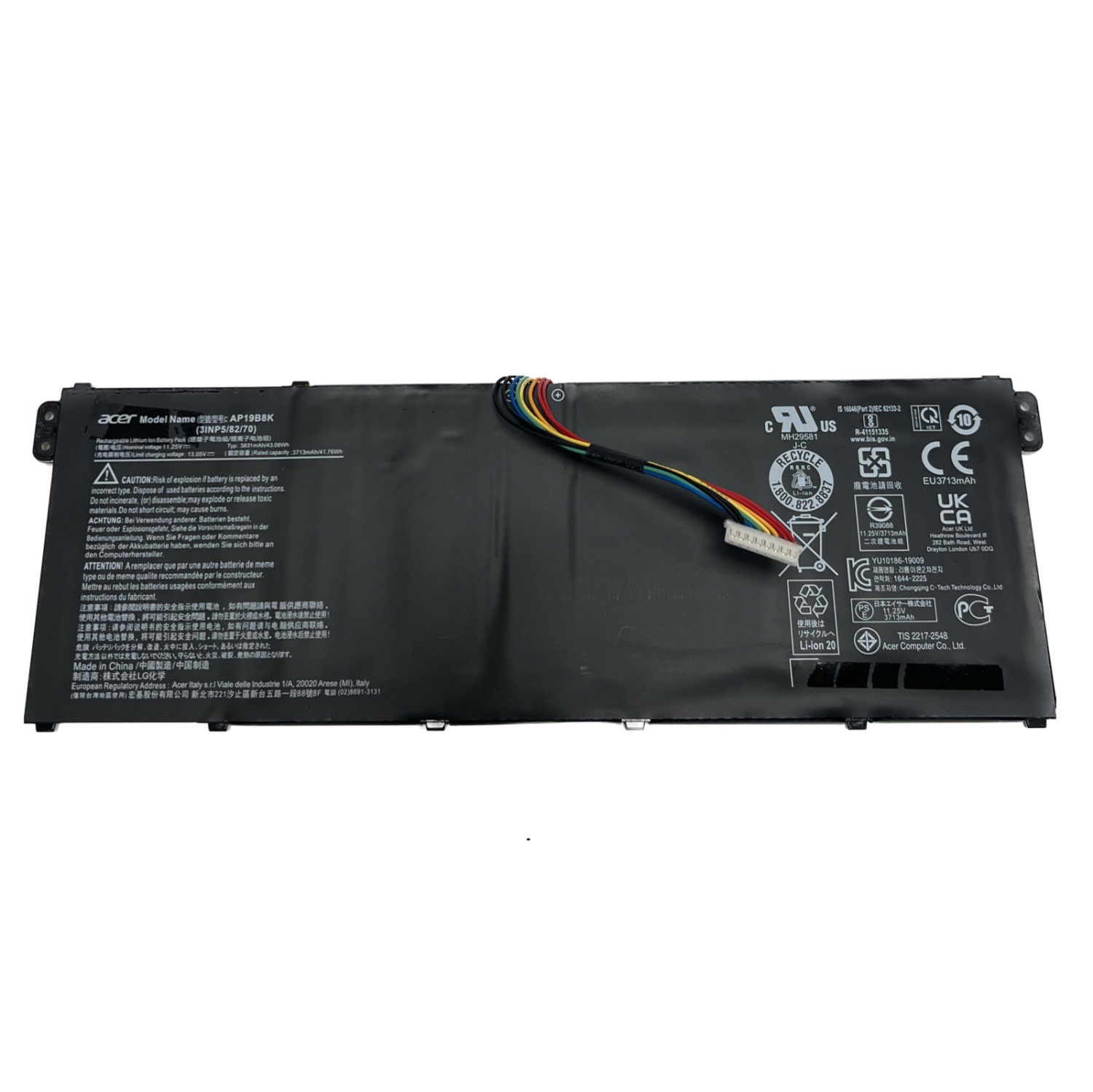 AP19B8K Battery for Acer Aspire 5 A514-53 Extensa 15 EX215-54 EX215-54G AP19B5K