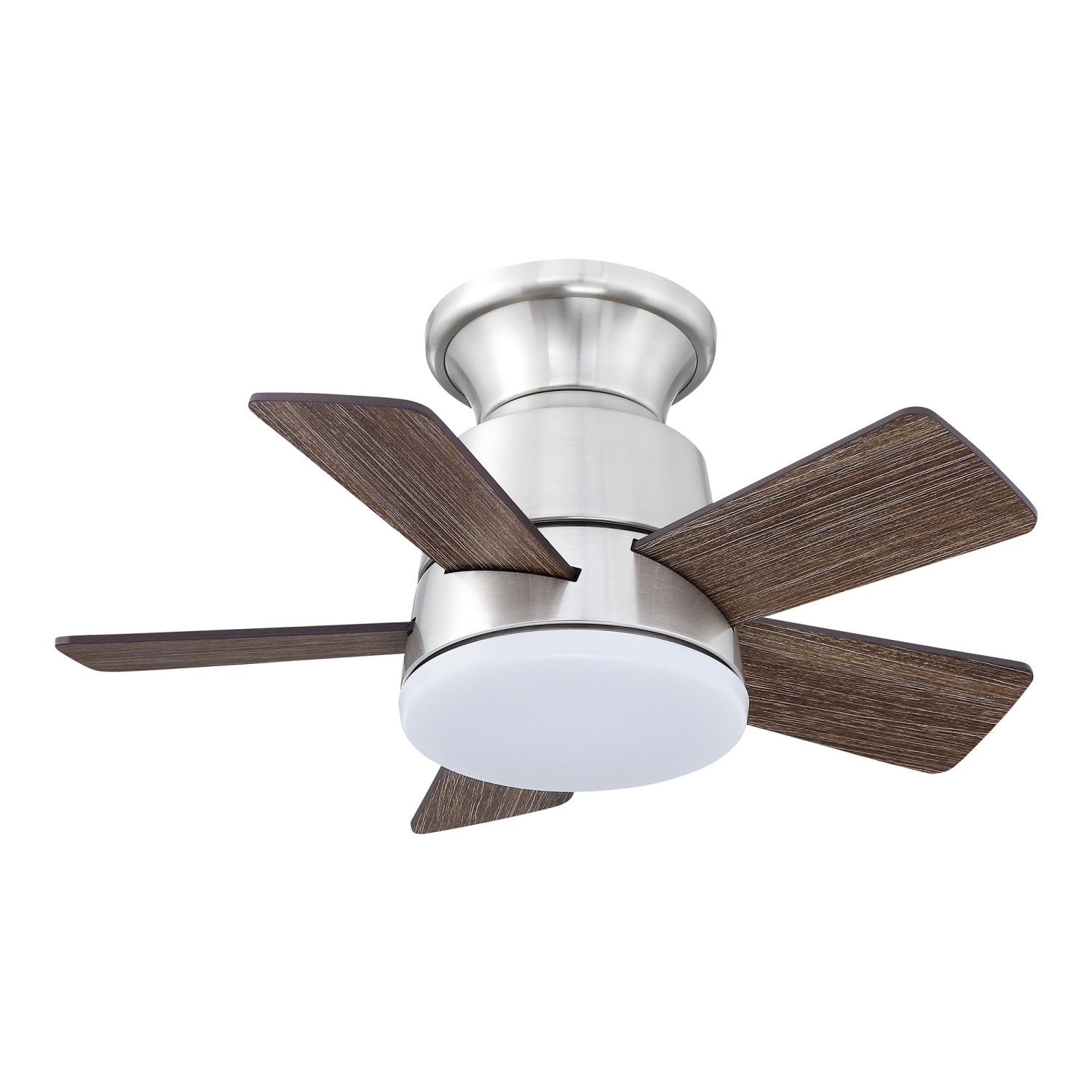 Petit ventilateur de plafond en bois de 24&nbsp;po Uncle de Parrot avec lampe et télécommande