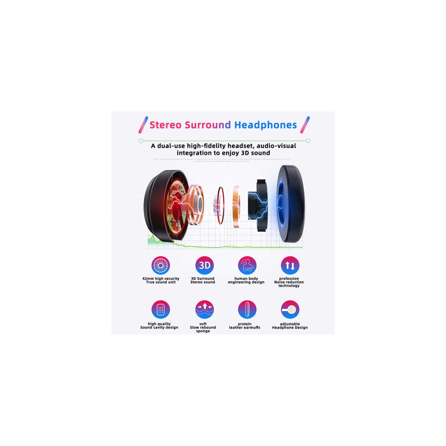 Lunettes d'affichage virtuel tout-en-un, BOÎTIER intelligent pour films HD sans fil VR lunettes VR-noir J60 + Y1 noir